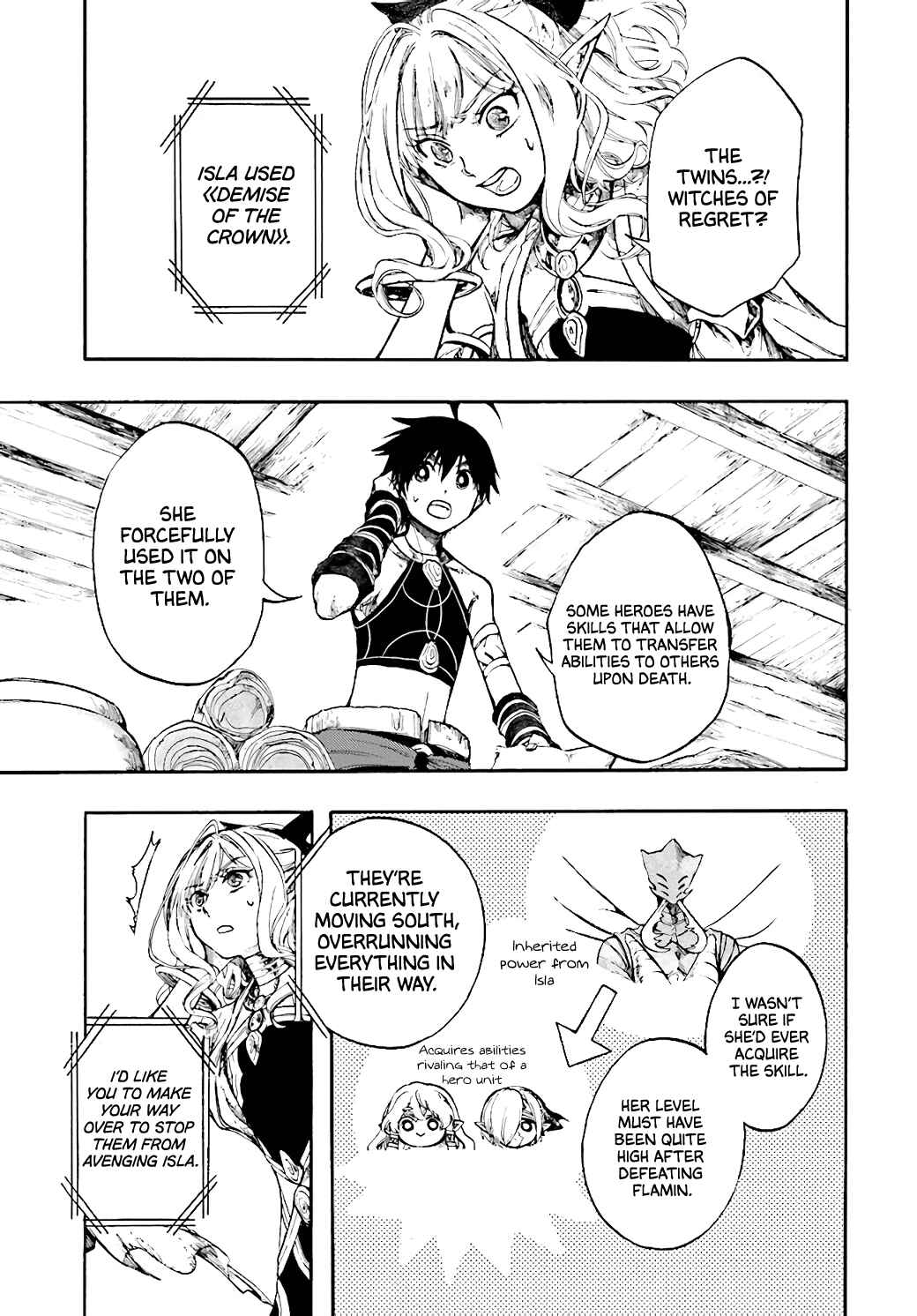 Isekai Mokushiroku Mynoghra: Hametsu no Bunmei de Hajimeru Sekai Seifuku Chapter 22.2 page 0
