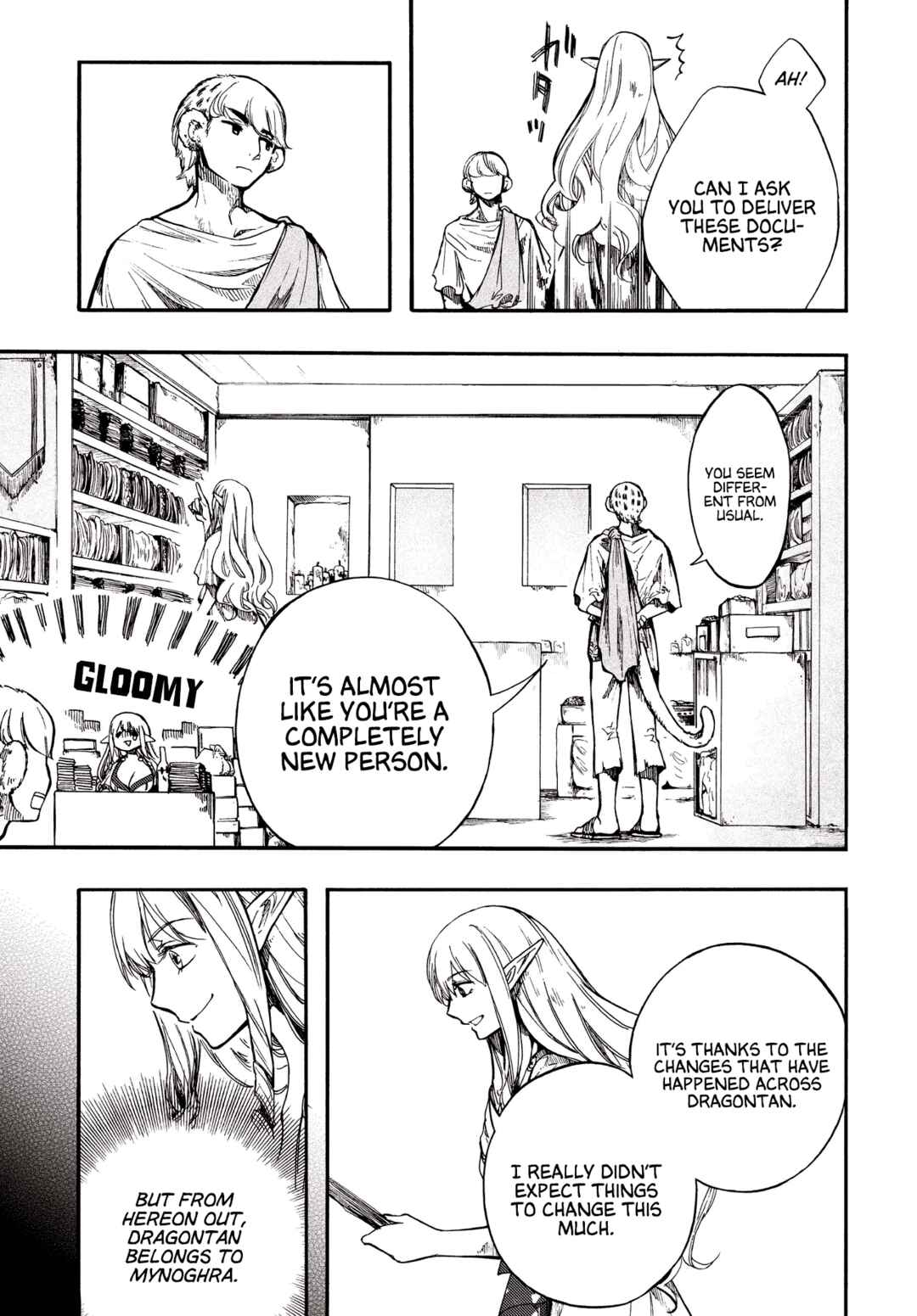 Isekai Mokushiroku Mynoghra: Hametsu no Bunmei de Hajimeru Sekai Seifuku Chapter 27 page 2