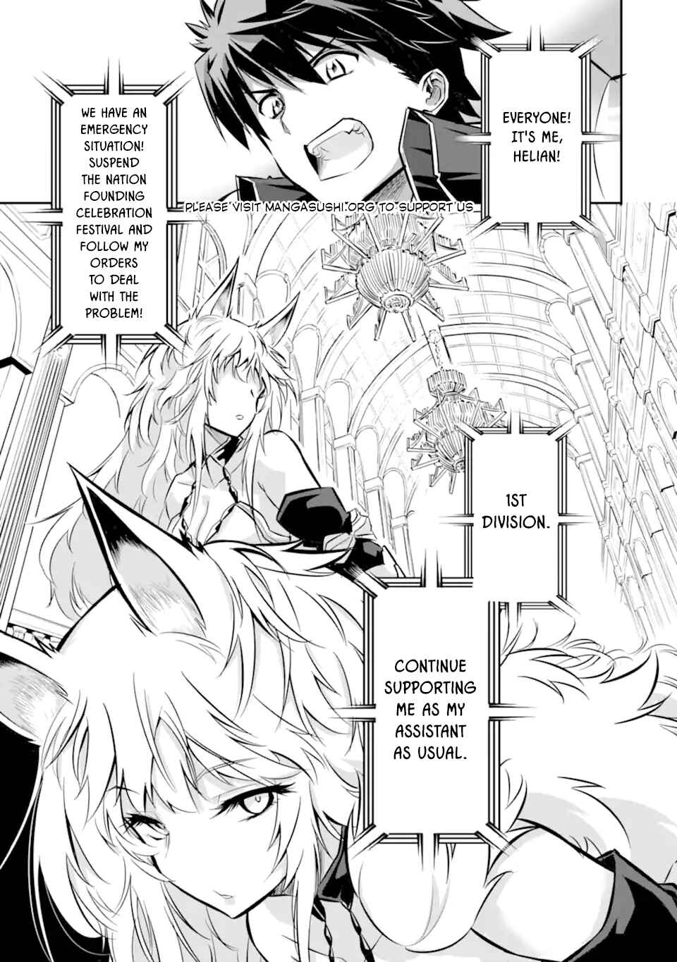 Isekai Nation Archimaira: The Weakest King and his Unparalleled Army Chapter 1.3 page 1