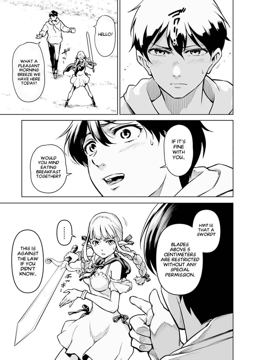 Isekai Nihon Chapter 1 page 38