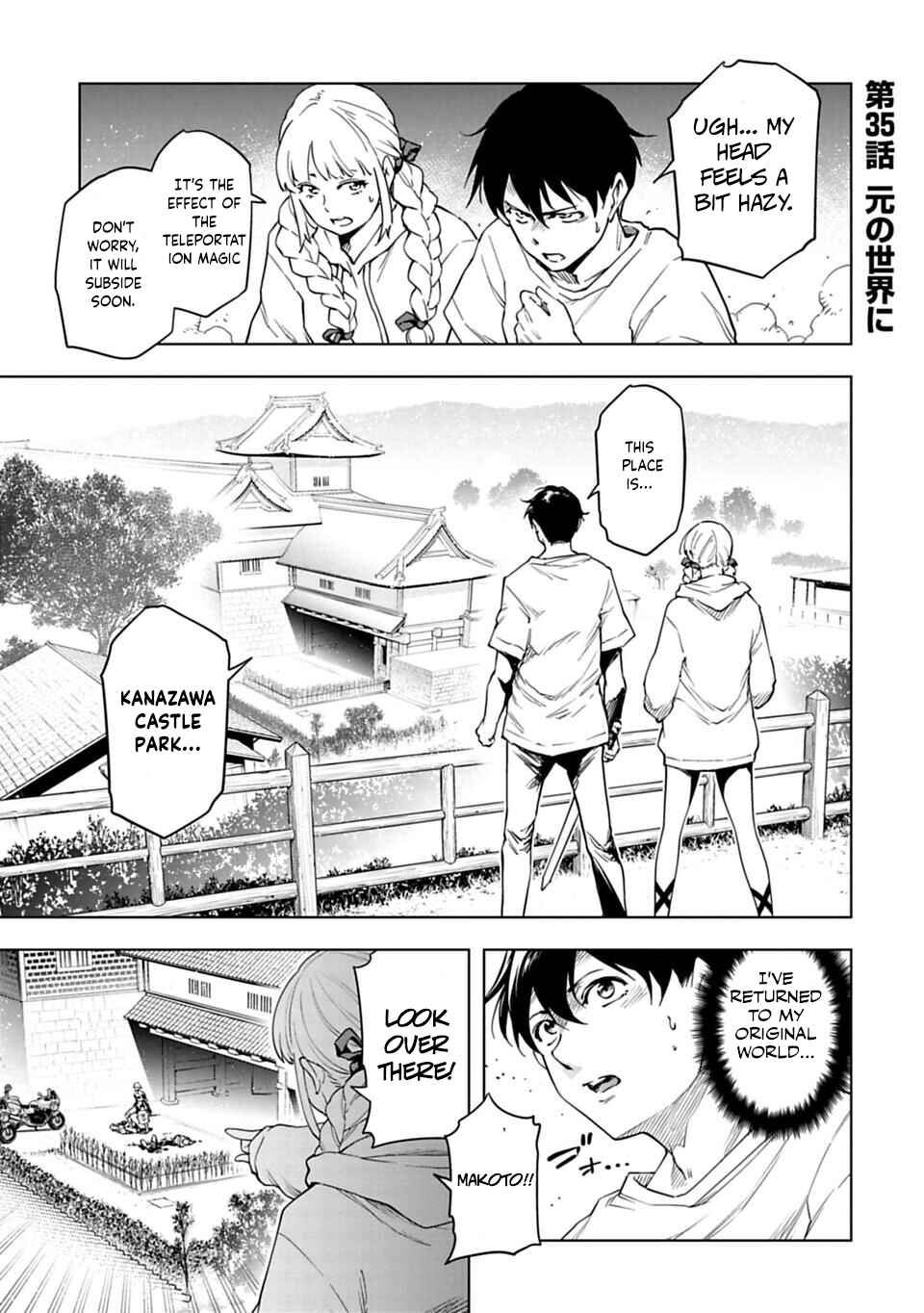 Isekai Nihon Chapter 35 page 1