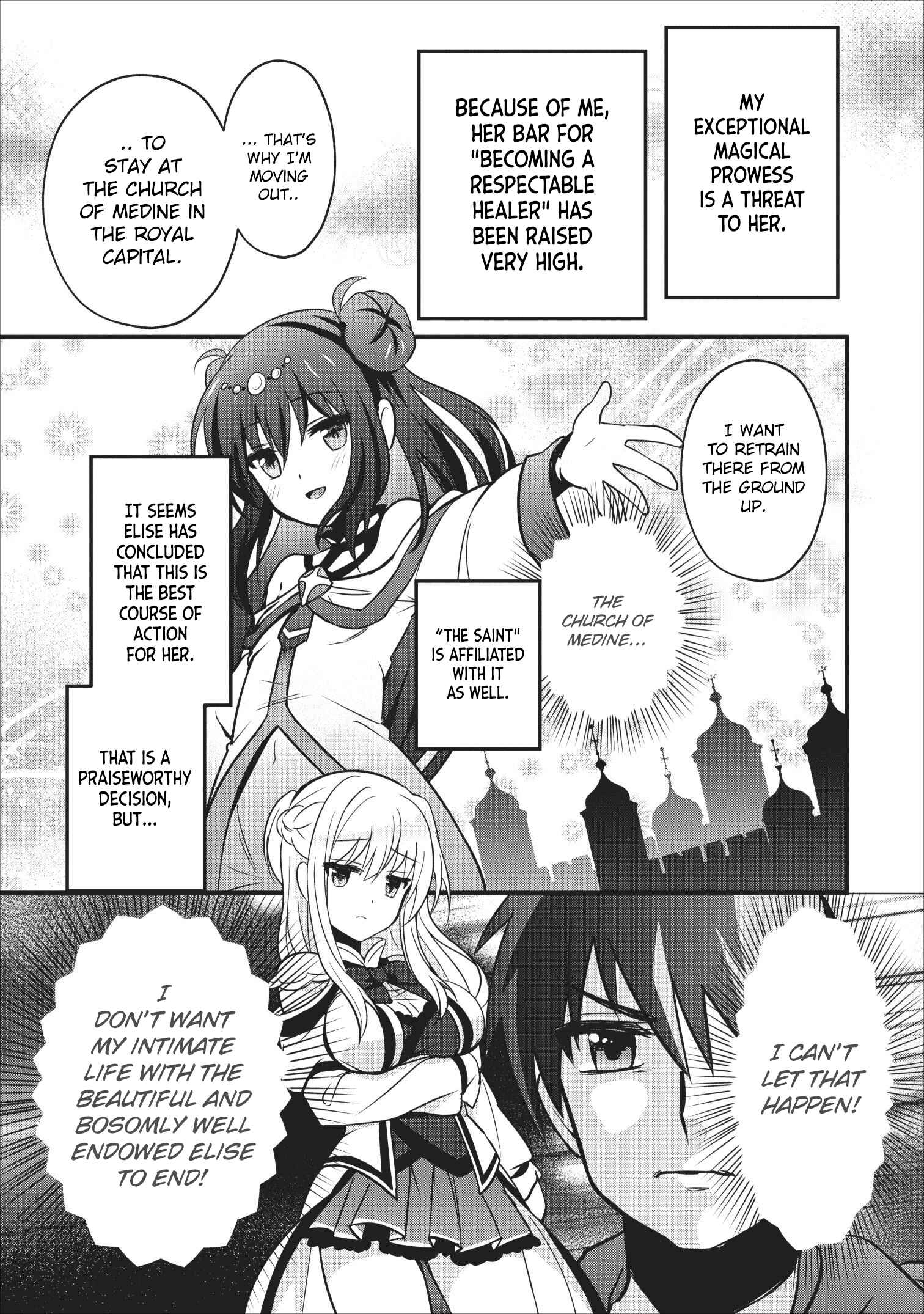 Isekai no Meikyuu Toshi de Chiyu Mahoutsukai Yattemasu Chapter 12 page 12