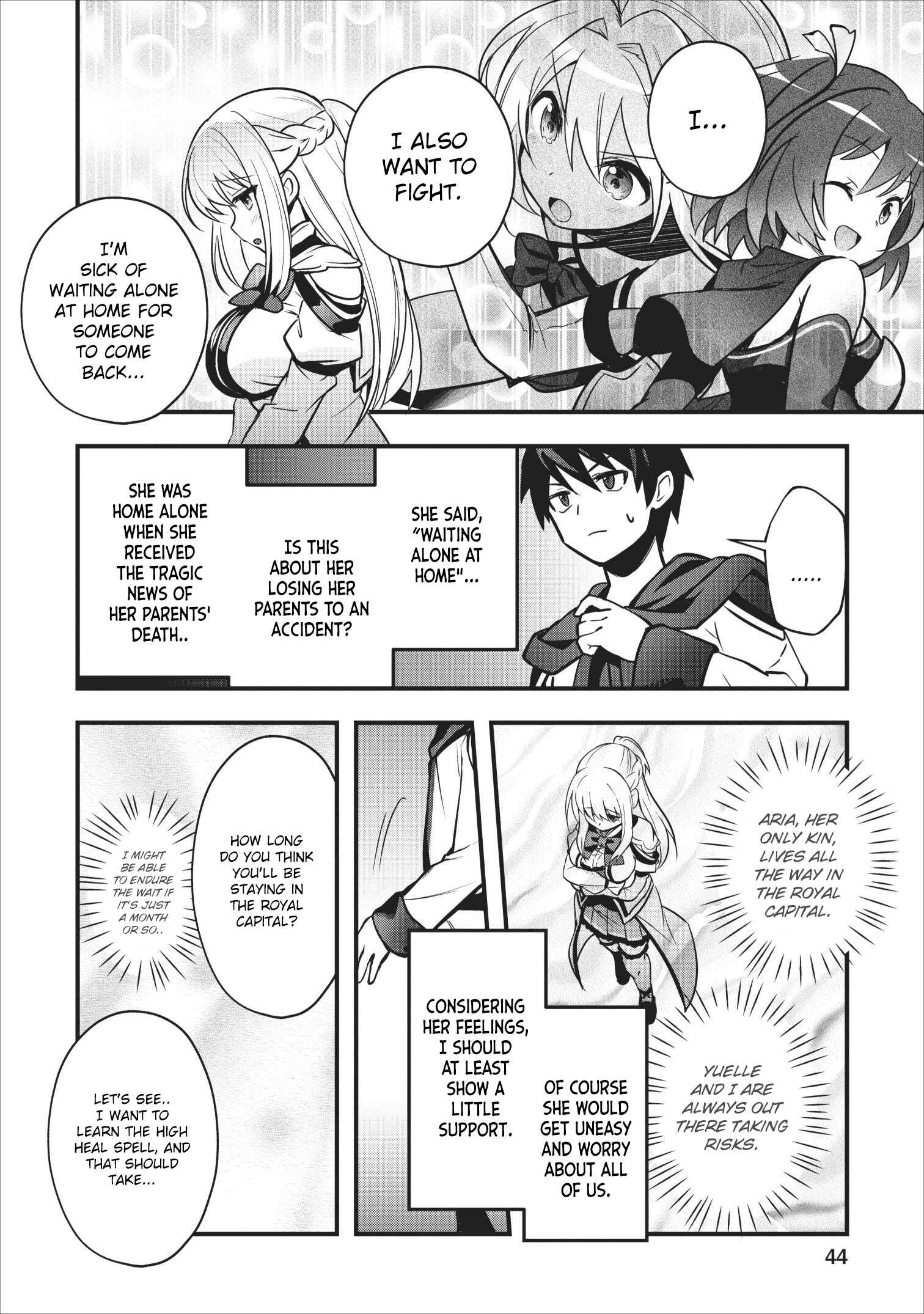 Isekai no Meikyuu Toshi de Chiyu Mahoutsukai Yattemasu Chapter 12 page 13