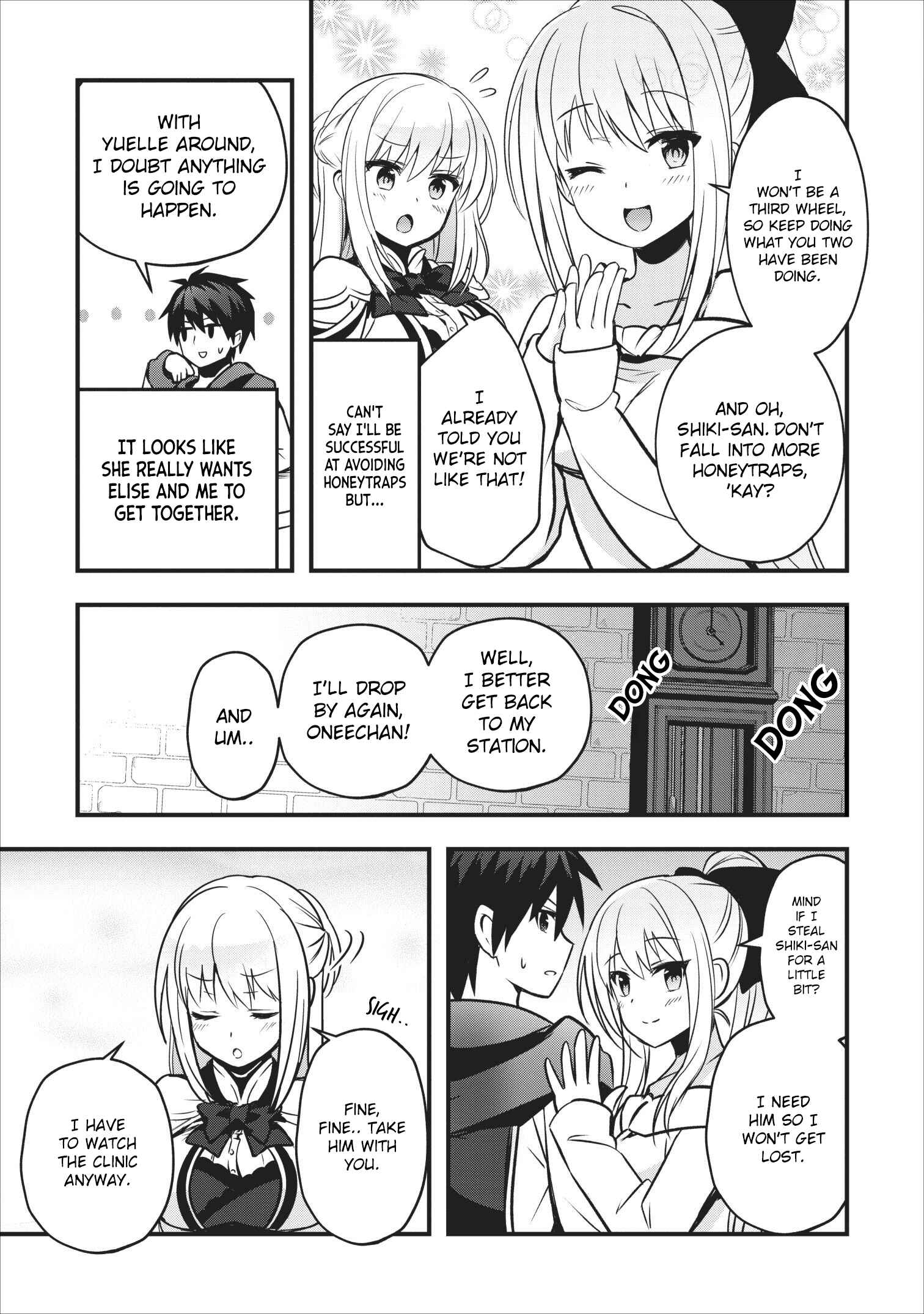 Isekai no Meikyuu Toshi de Chiyu Mahoutsukai Yattemasu Chapter 12 page 6