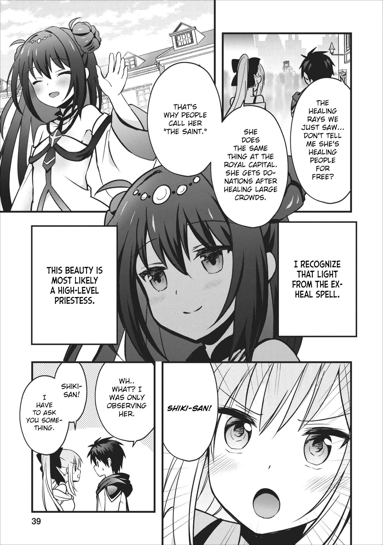 Isekai no Meikyuu Toshi de Chiyu Mahoutsukai Yattemasu Chapter 12 page 8