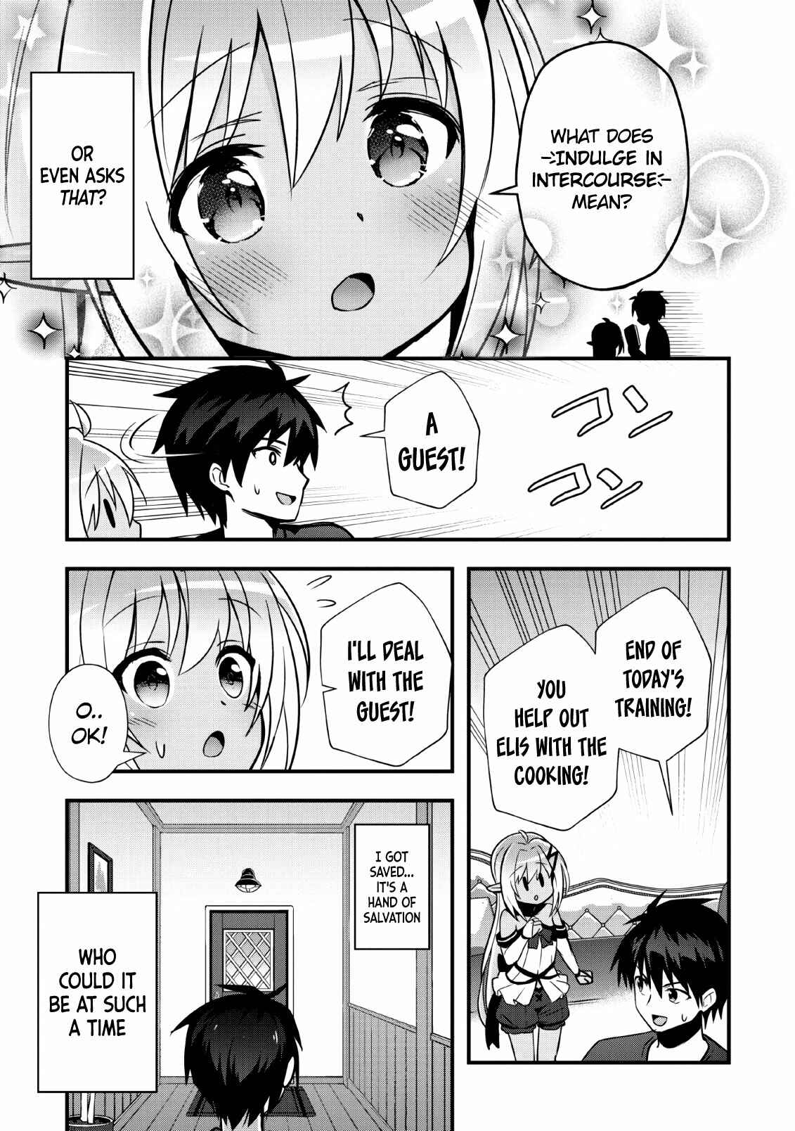Isekai no Meikyuu Toshi de Chiyu Mahoutsukai Yattemasu Chapter 18 page 11