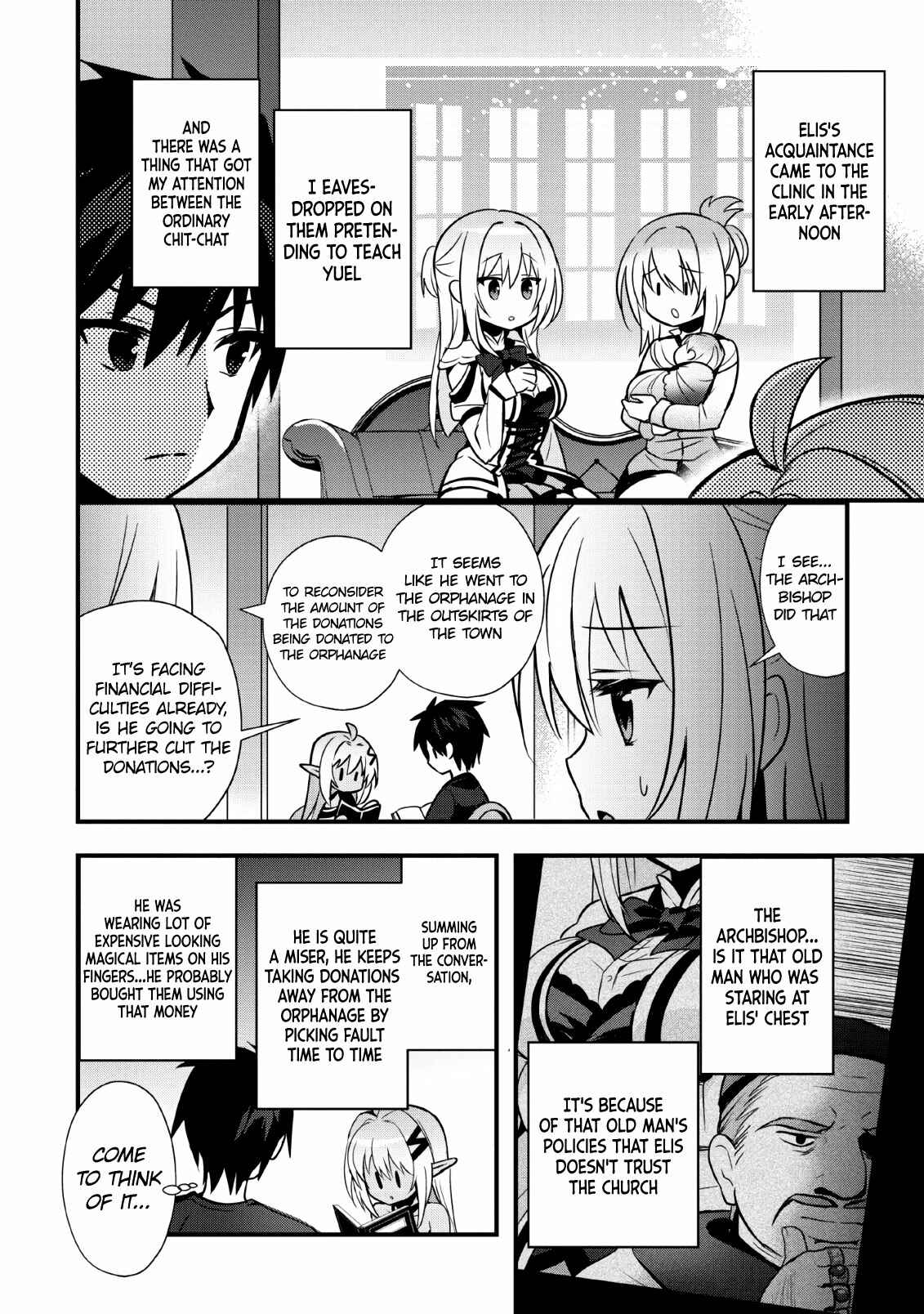 Isekai no Meikyuu Toshi de Chiyu Mahoutsukai Yattemasu Chapter 18 page 22