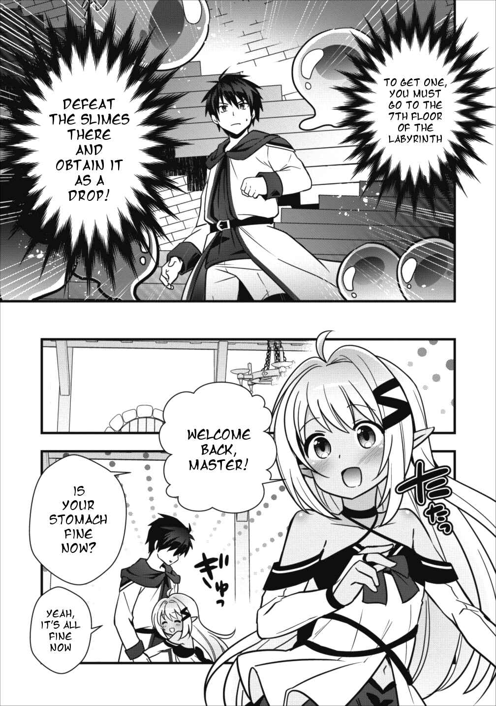 Isekai no Meikyuu Toshi de Chiyu Mahoutsukai Yattemasu Chapter 3 page 4