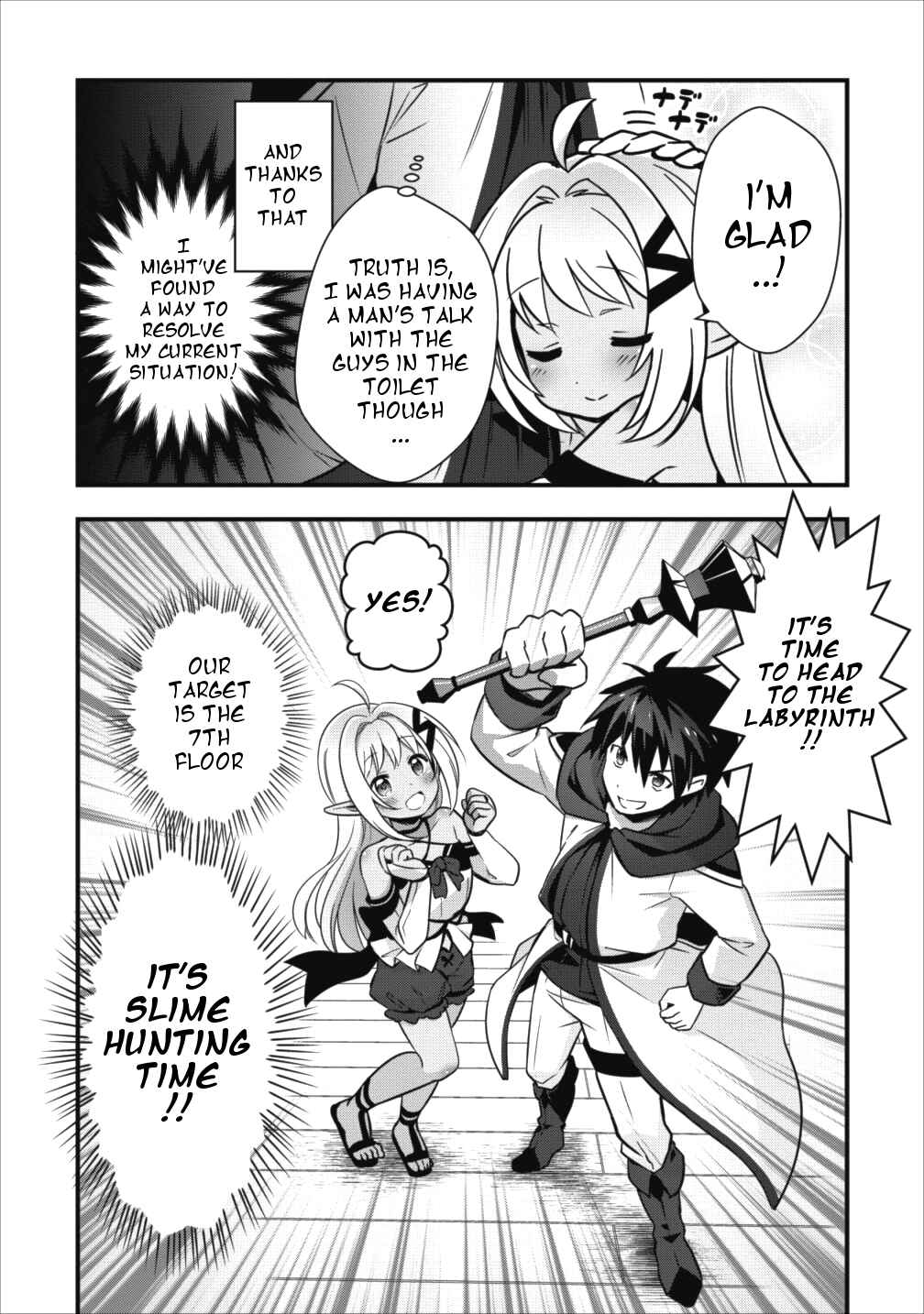 Isekai no Meikyuu Toshi de Chiyu Mahoutsukai Yattemasu Chapter 3 page 5