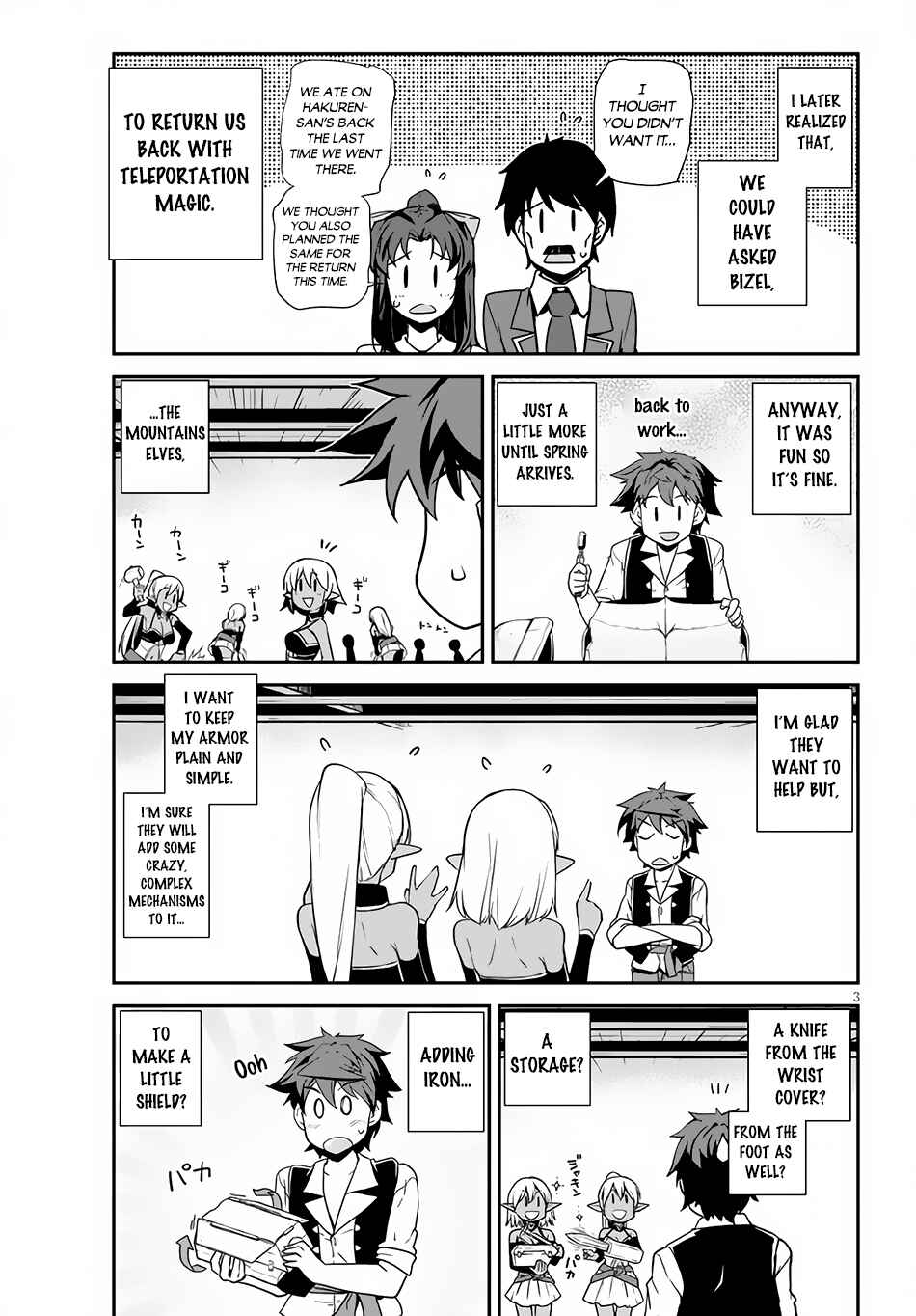 Isekai Nonbiri Nouka Chapter 207 page 3