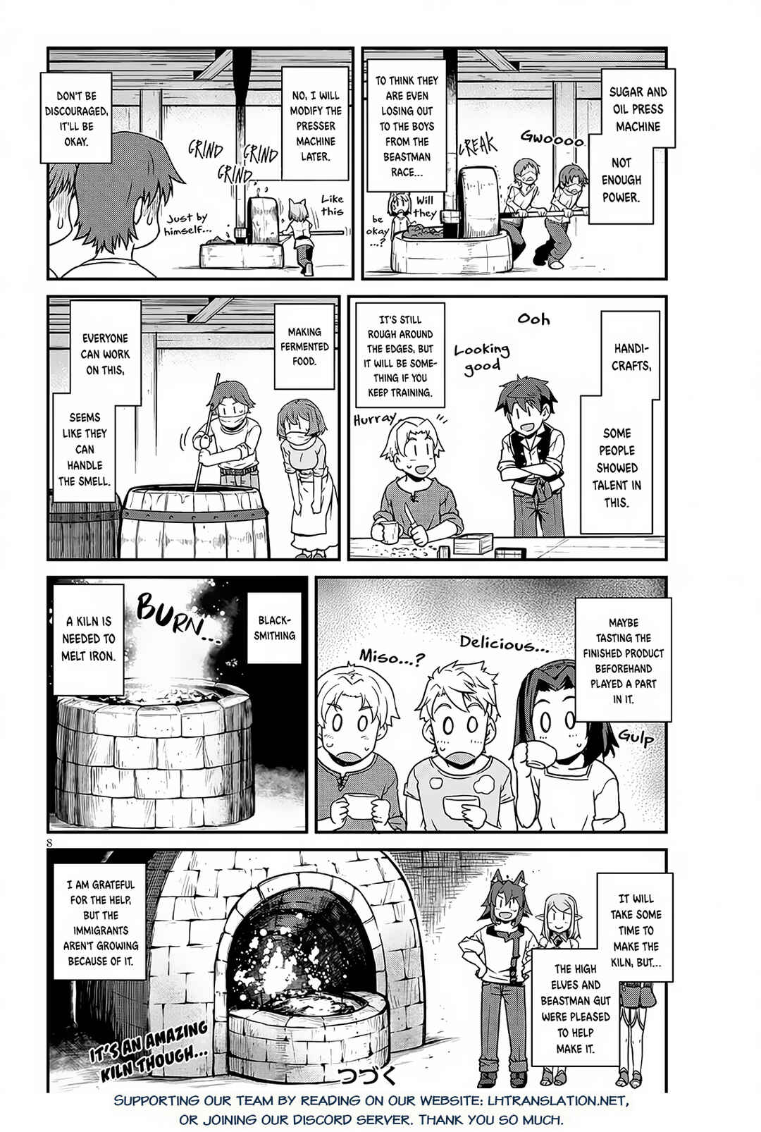 Isekai Nonbiri Nouka Chapter 225 page 8