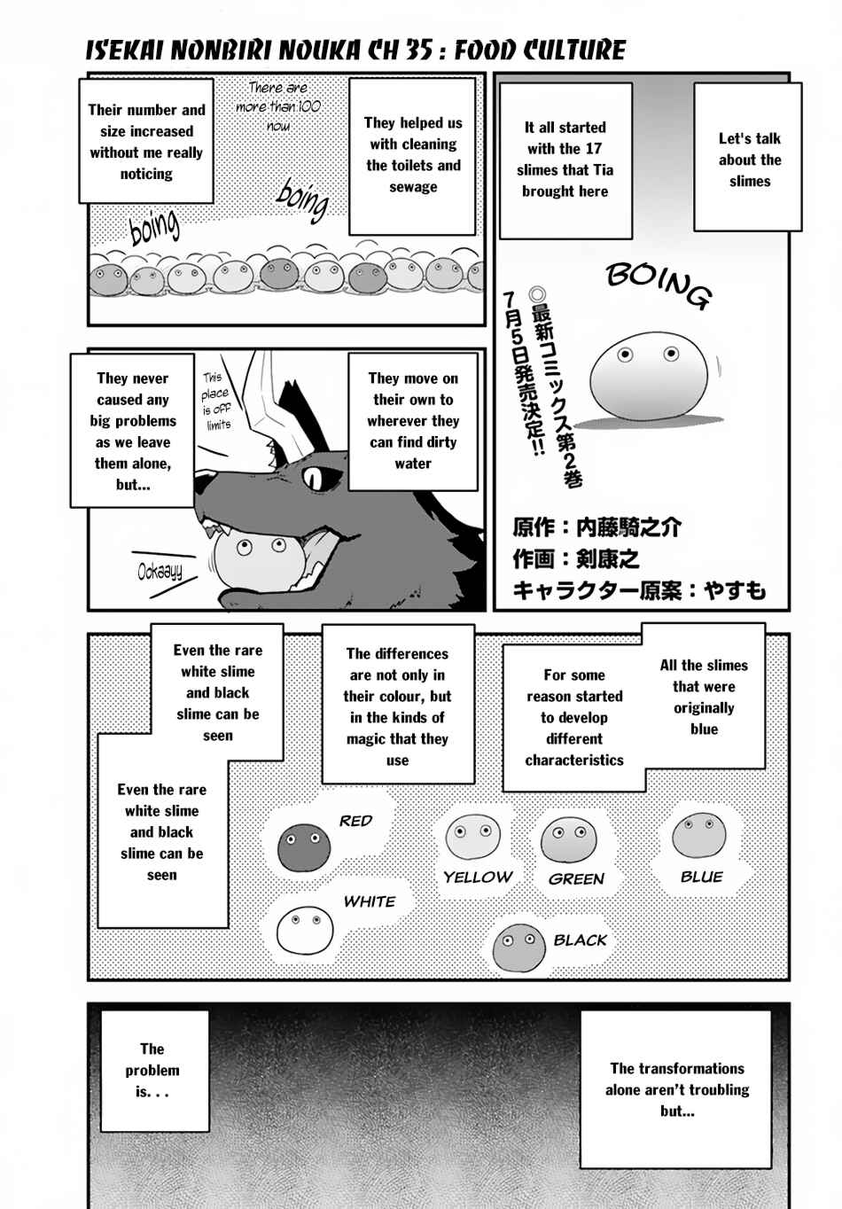 Isekai Nonbiri Nouka Chapter 35 page 1