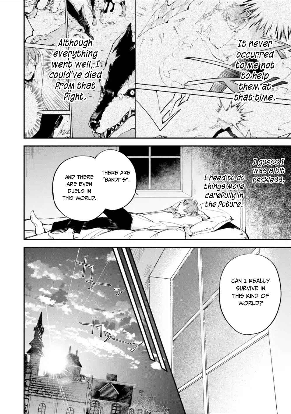 Isekai Ten'i Shita node Cheat o Ikashite Mahou Kenshi Yaru Koto ni Suru Chapter 1.2 page 27