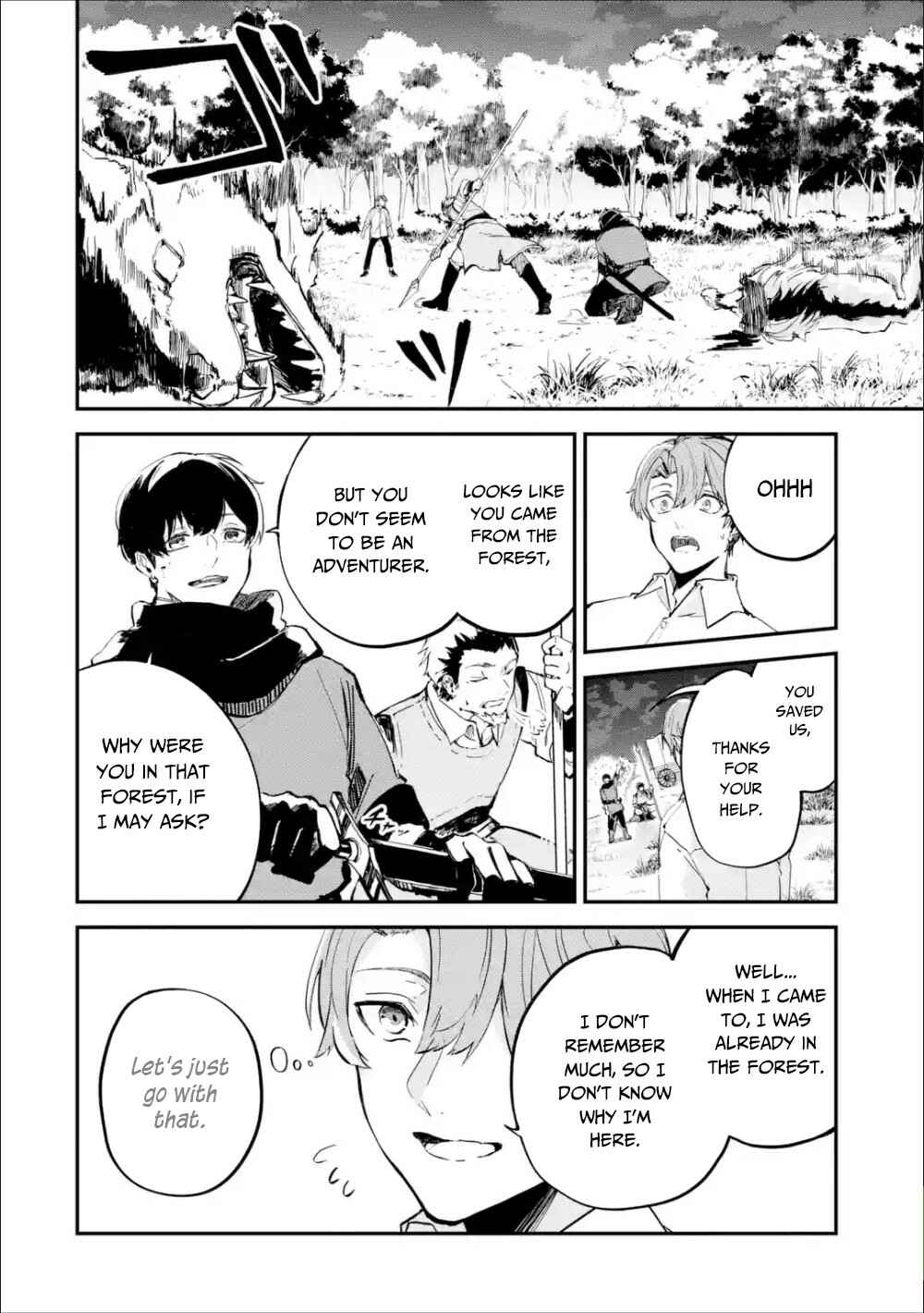 Isekai Ten'i Shita node Cheat o Ikashite Mahou Kenshi Yaru Koto ni Suru Chapter 1.2 page 3