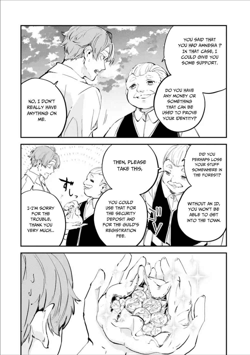 Isekai Ten'i Shita node Cheat o Ikashite Mahou Kenshi Yaru Koto ni Suru Chapter 1.2 page 5