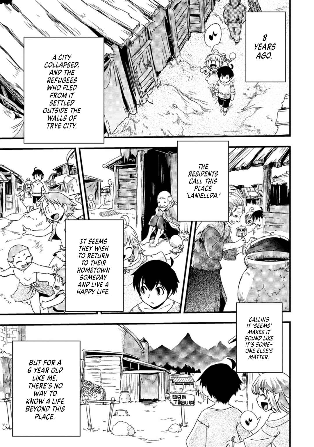 Isekai Tensei Slum Machi kara no Nariagari Chapter 1.1 page 9