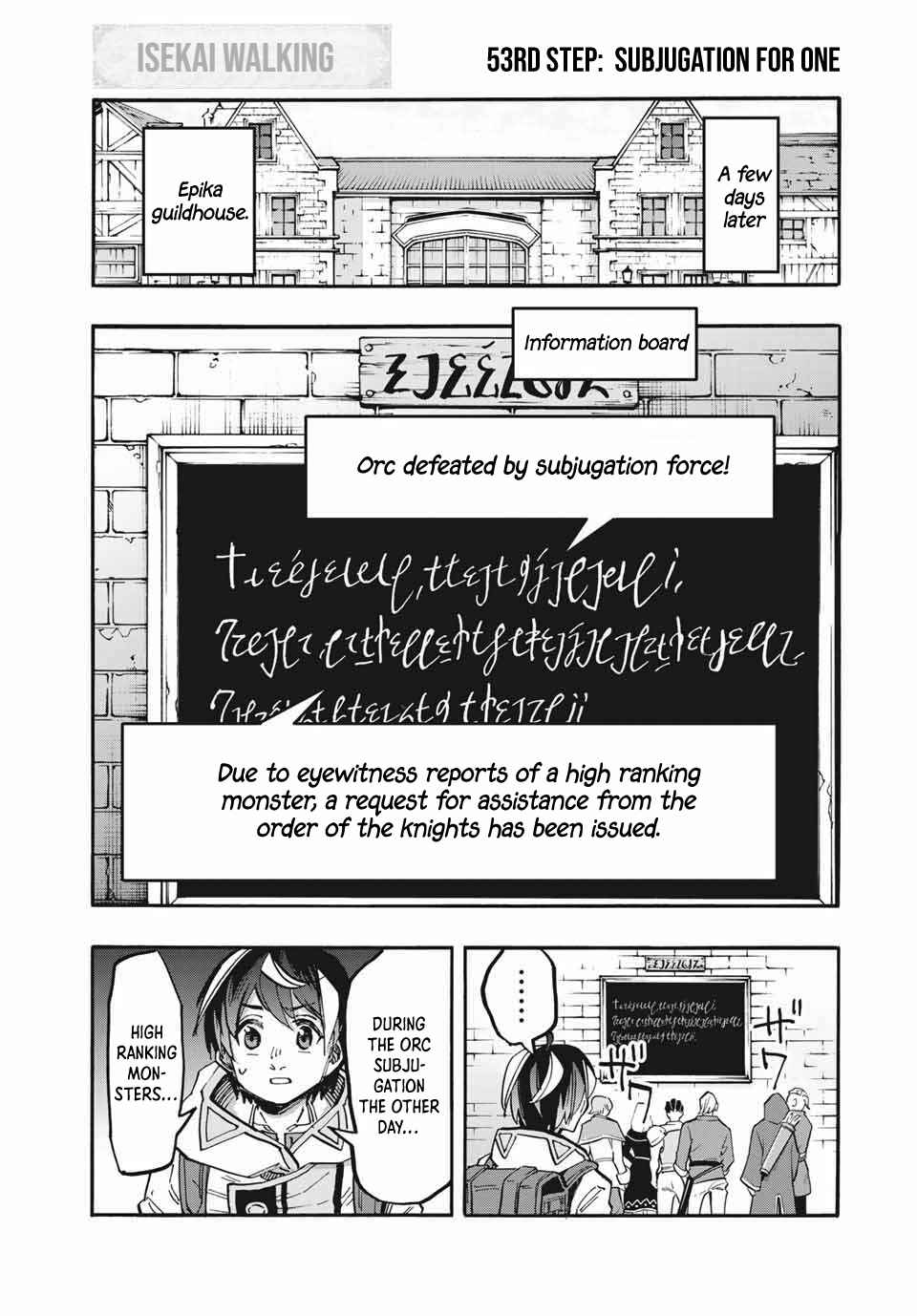 Isekai Walking Chapter 53 page 0