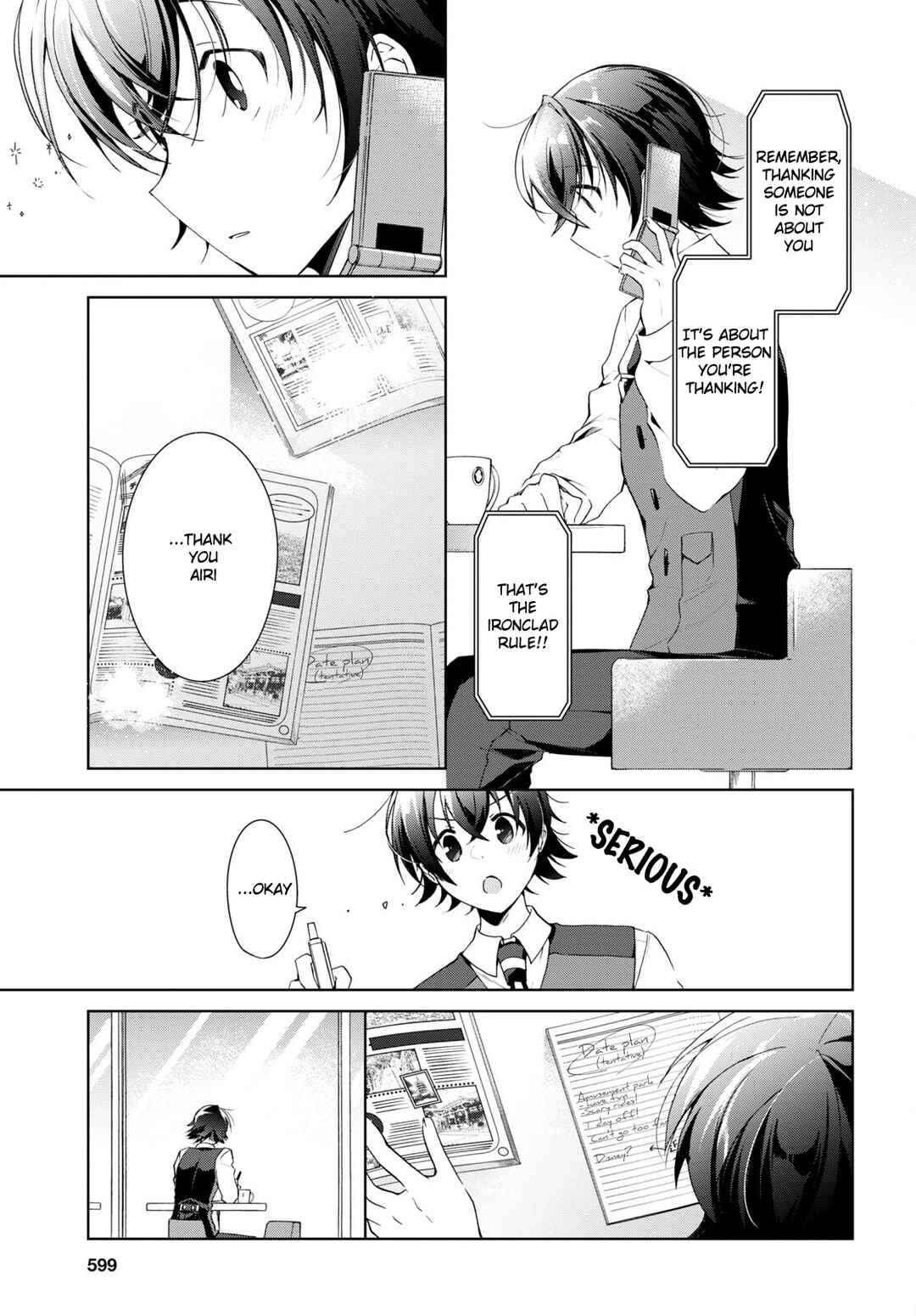 Isshiki-san wa Koi wo shiritai. Chapter 15 page 12