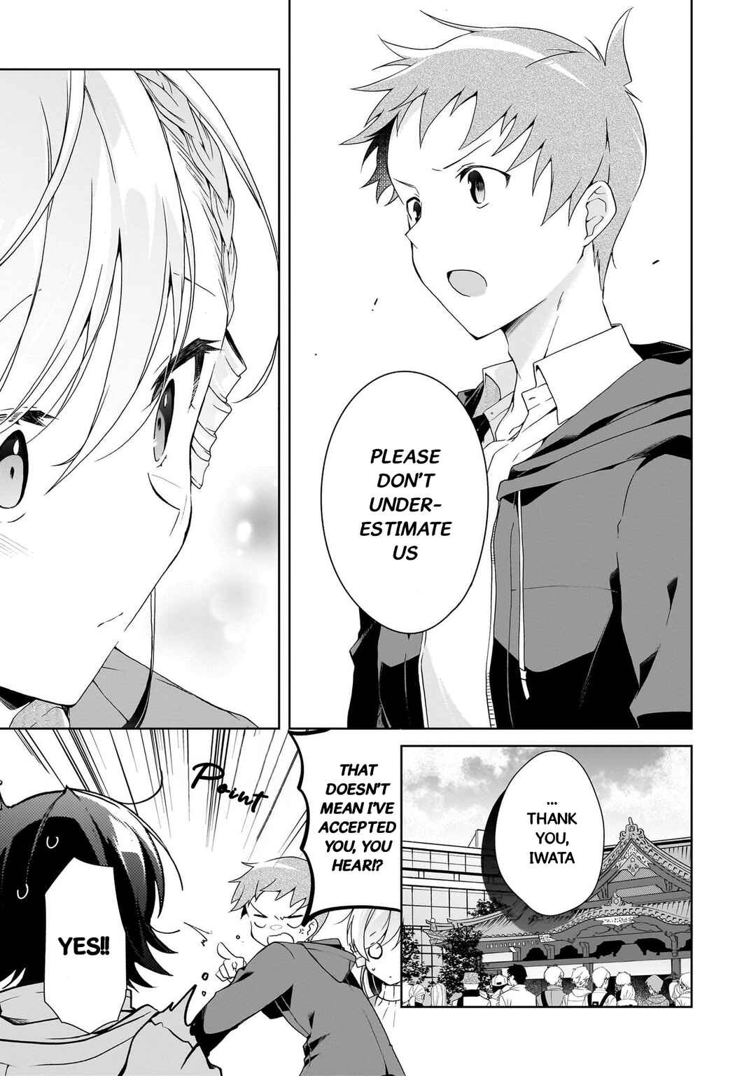 Isshiki-san wa Koi wo shiritai. Chapter 24 page 22