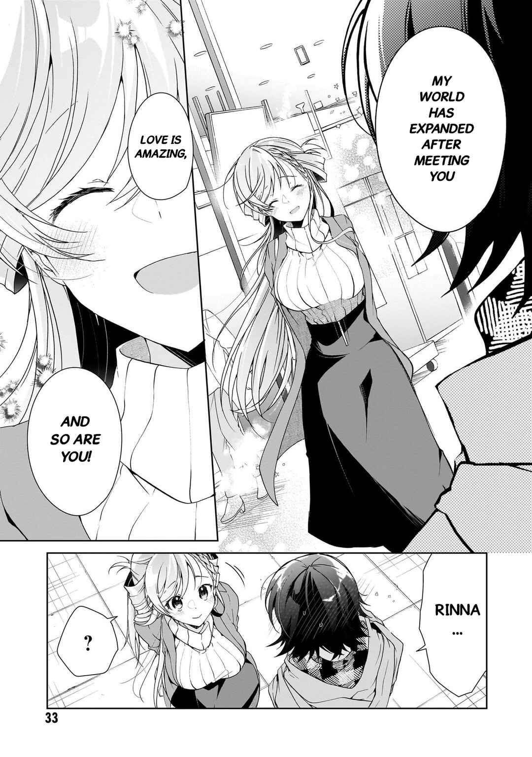 Isshiki-san wa Koi wo shiritai. Chapter 24 page 32
