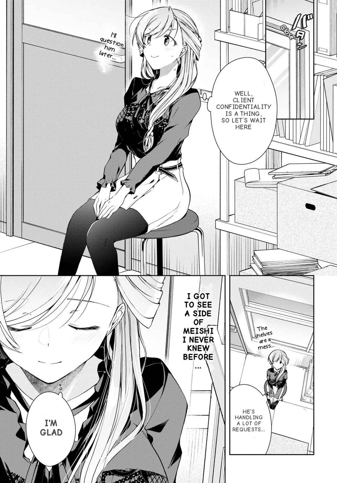 Isshiki-san wa Koi wo shiritai. Chapter 29 page 9