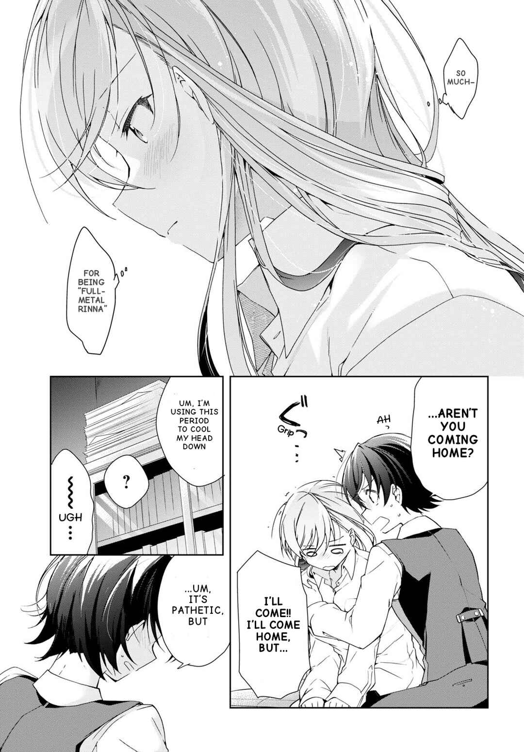 Isshiki-san wa Koi wo shiritai. Chapter 29 page 19