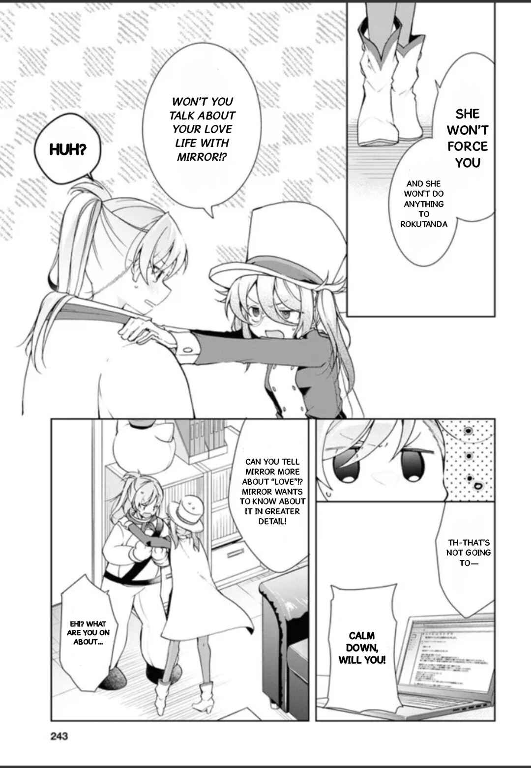 Isshiki-san wa Koi wo shiritai. Chapter 32.5 page 16