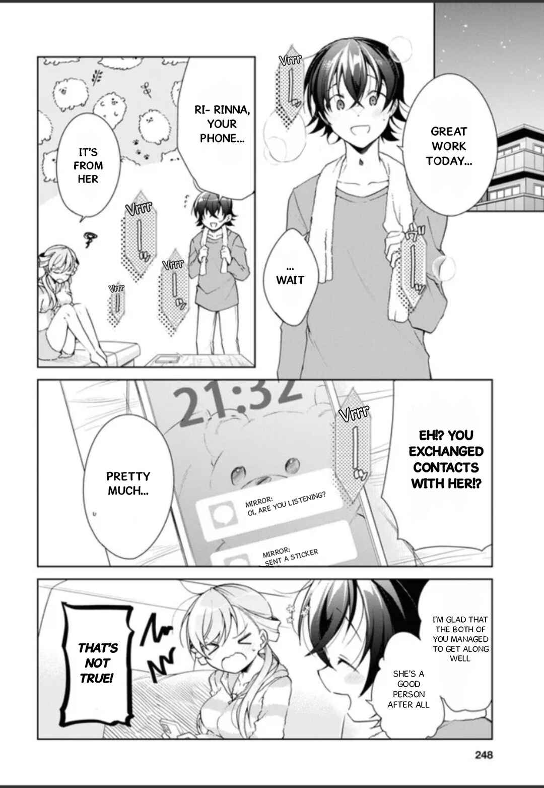 Isshiki-san wa Koi wo shiritai. Chapter 32.5 page 21