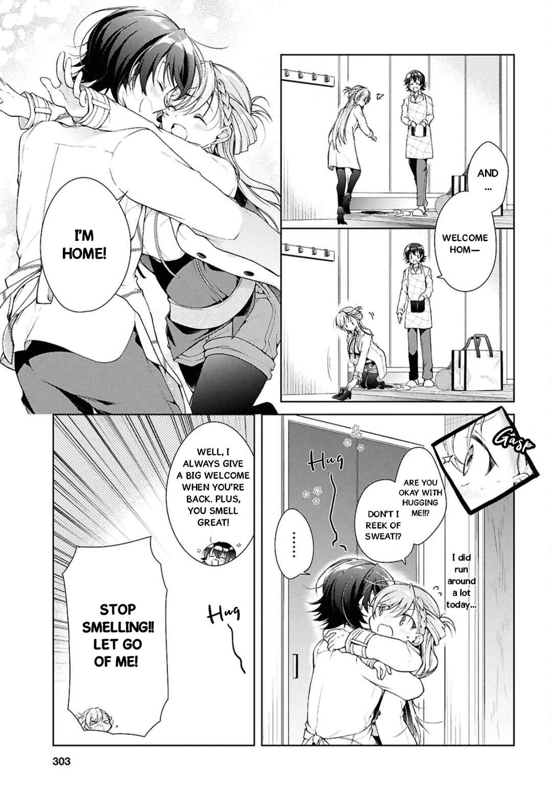 Isshiki-san wa Koi wo shiritai. Chapter 38.1 page 3