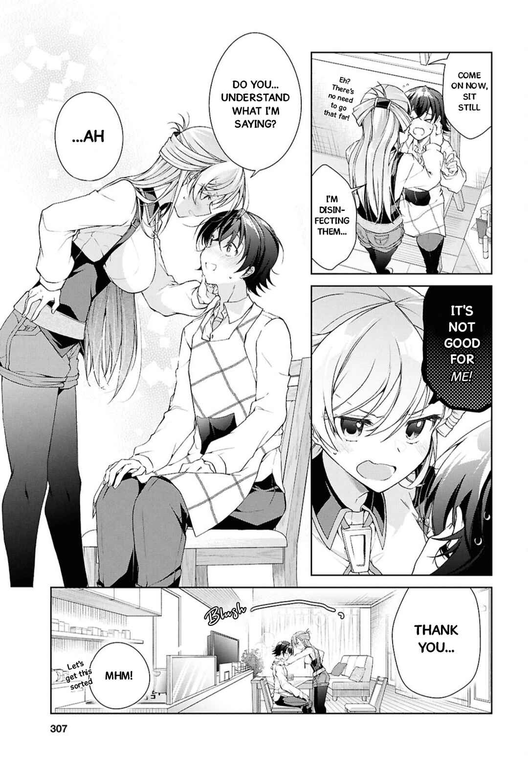 Isshiki-san wa Koi wo shiritai. Chapter 38.1 page 7
