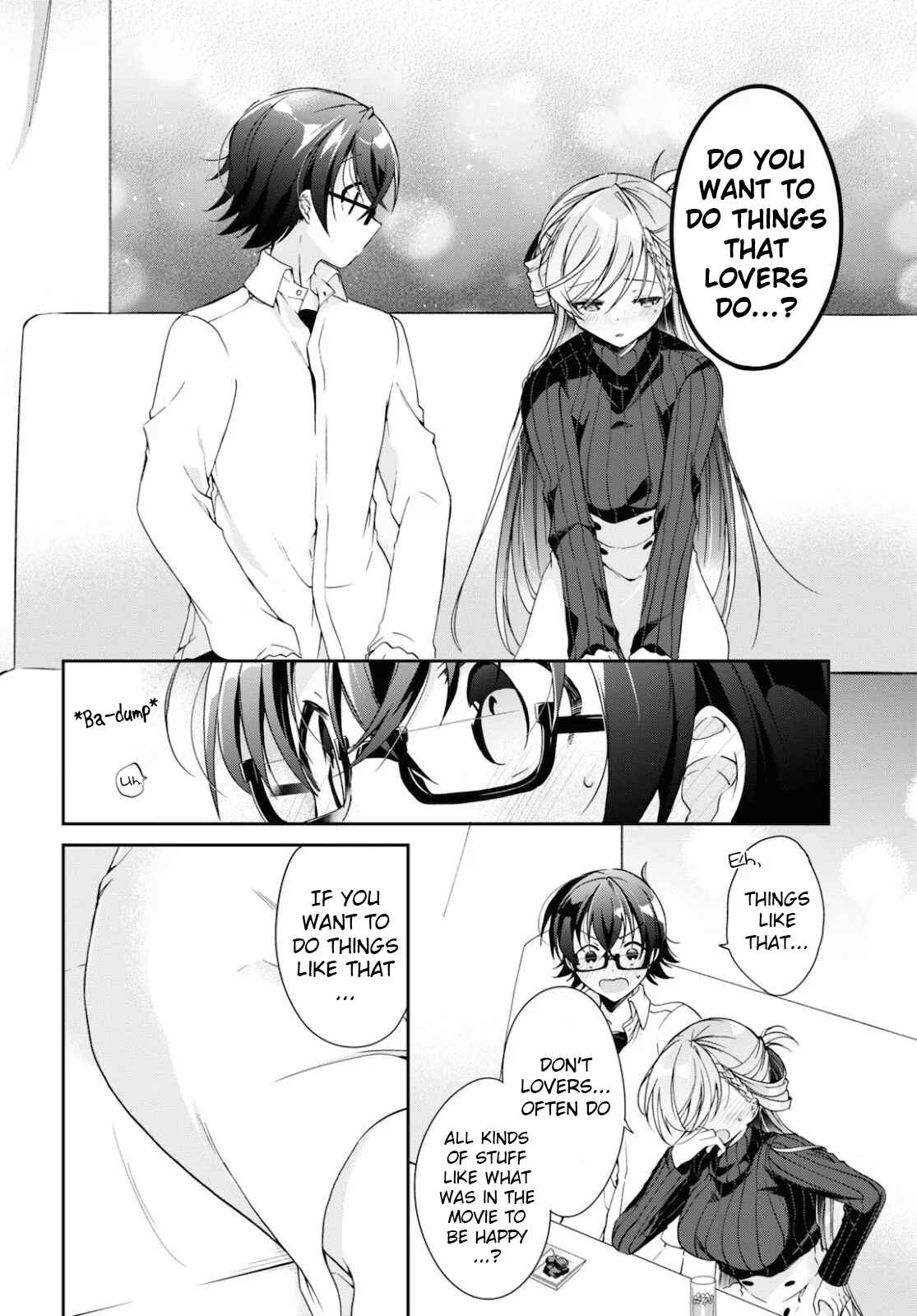 Isshiki-san wa Koi wo shiritai. Chapter 5 page 17