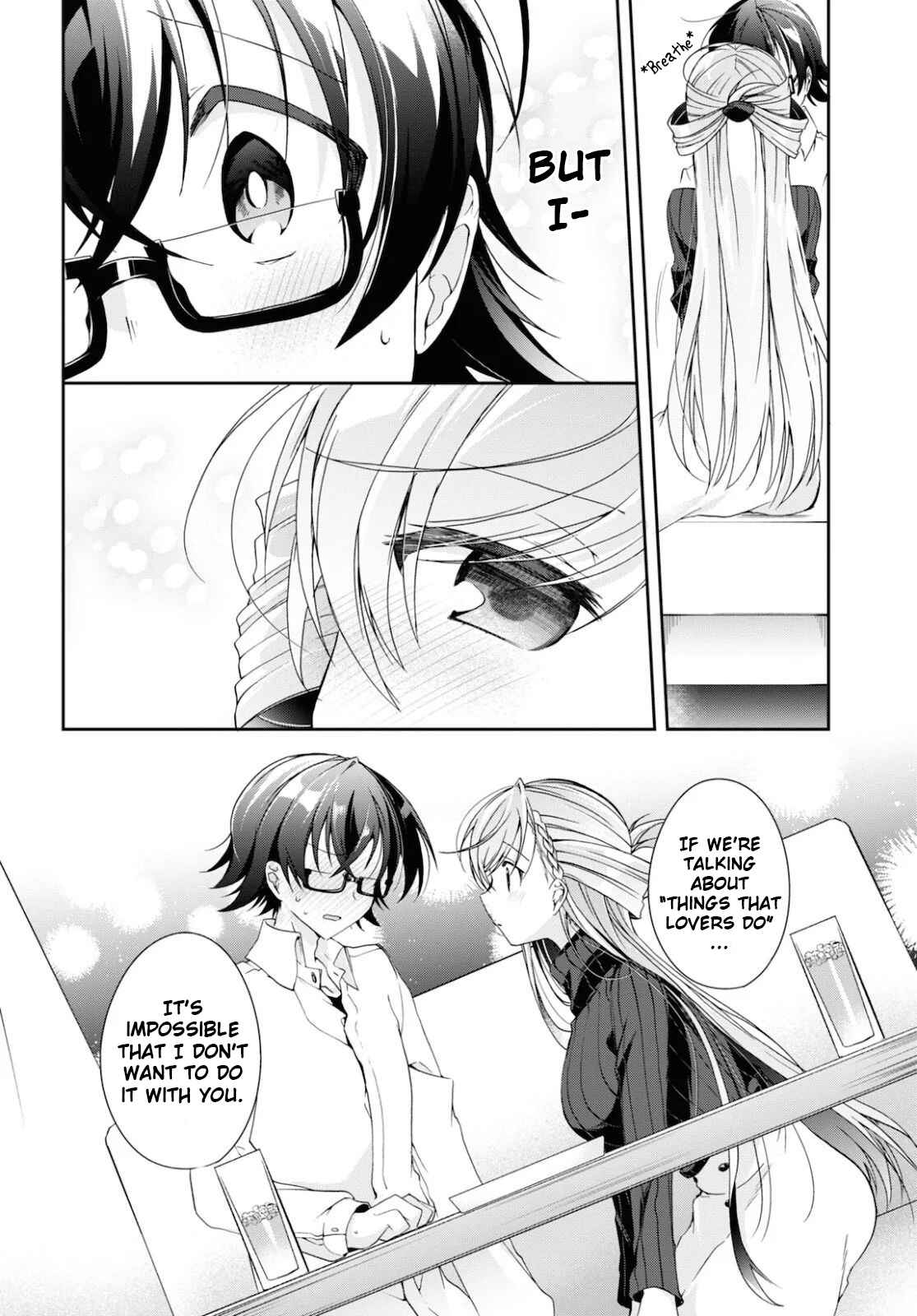 Isshiki-san wa Koi wo shiritai. Chapter 5 page 19