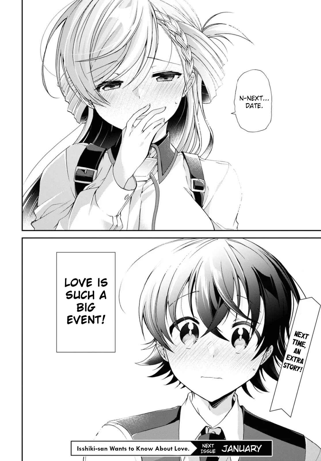Isshiki-san wa Koi wo shiritai. Chapter 5 page 33