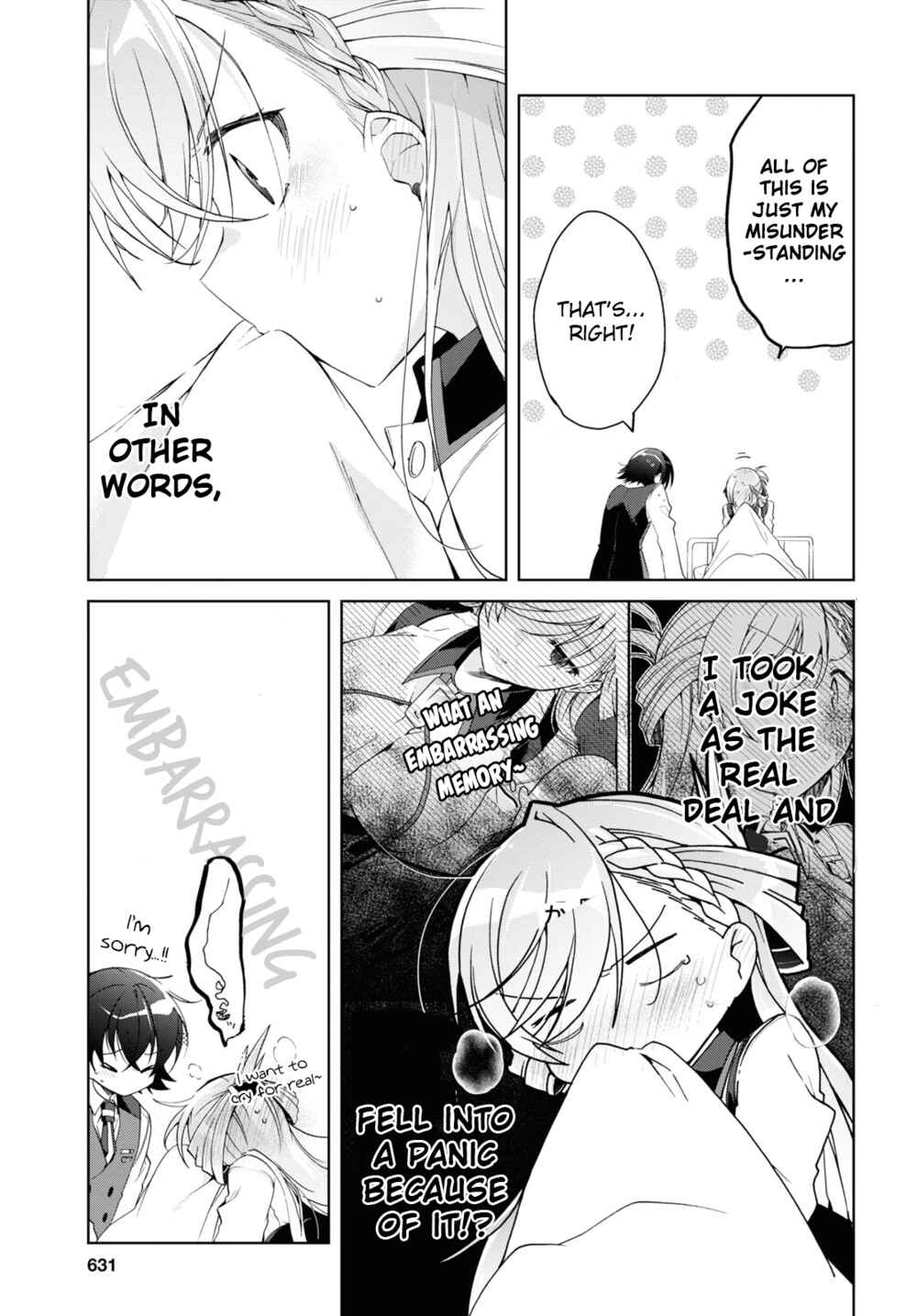 Isshiki-san wa Koi wo shiritai. Chapter 8 page 22