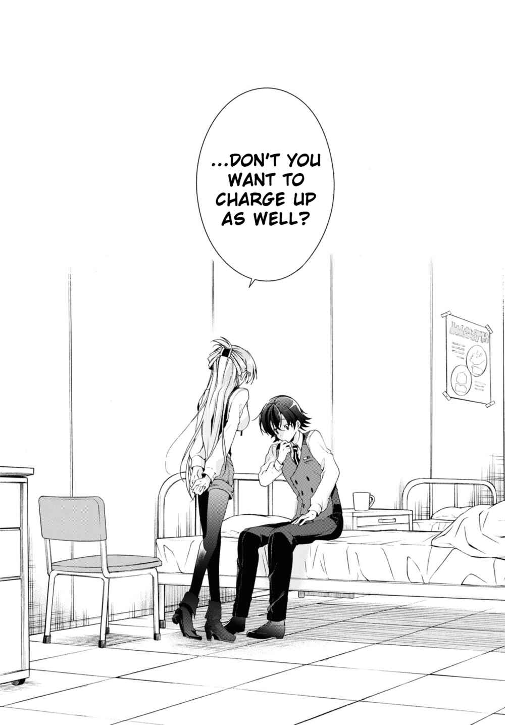Isshiki-san wa Koi wo shiritai. Chapter 8 page 27