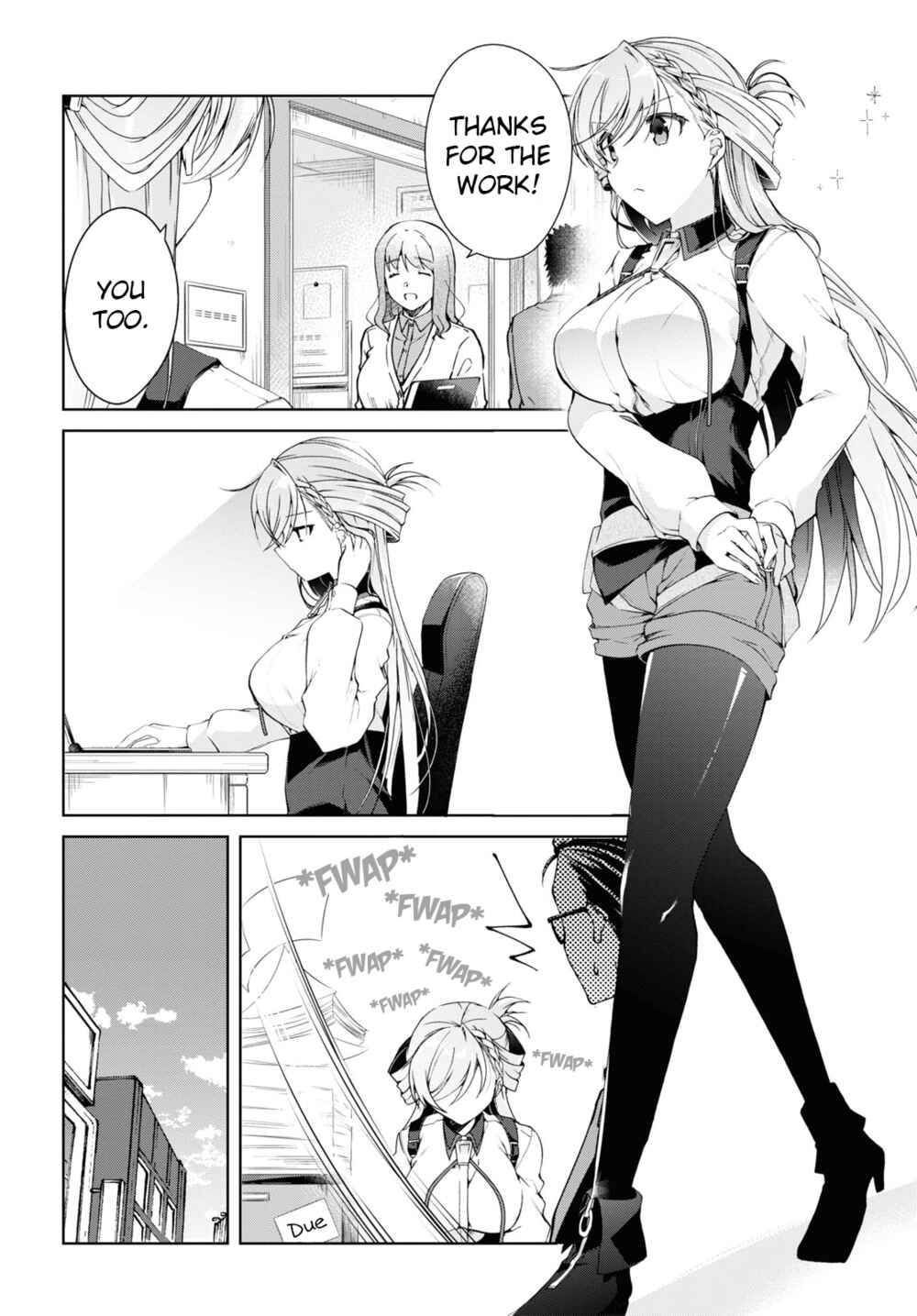 Isshiki-san wa Koi wo shiritai. Chapter 8 page 3