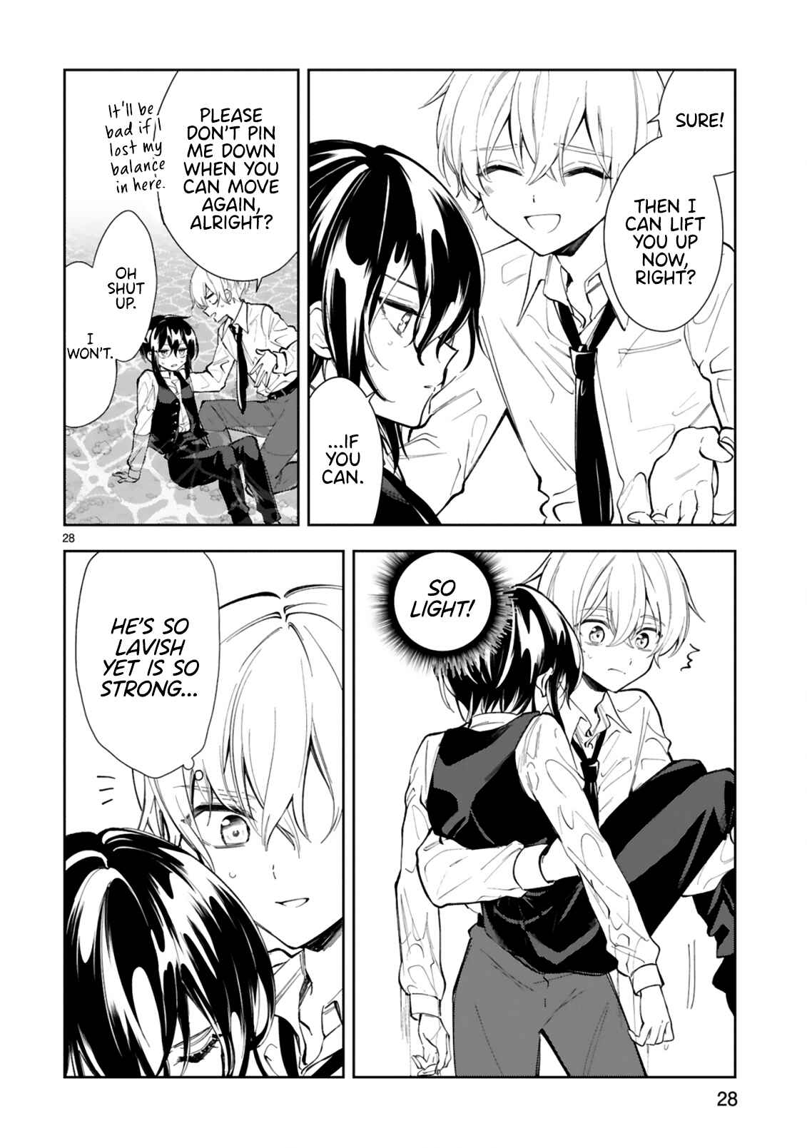 It Shows on Your Face, Ichijou-San Chapter 11.2 page 12