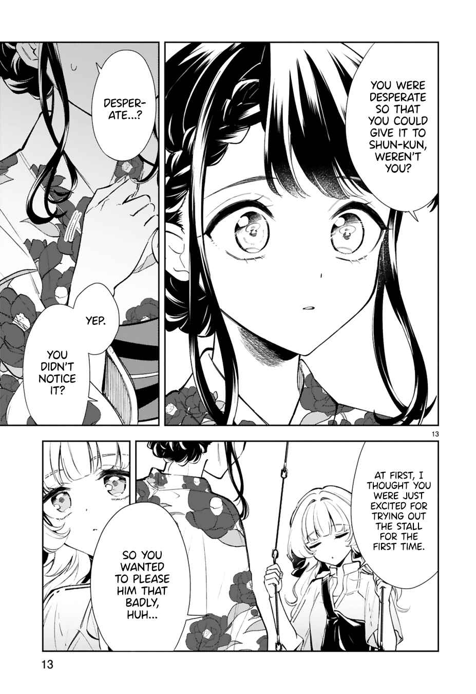 It Shows on Your Face, Ichijou-San Chapter 16 page 11