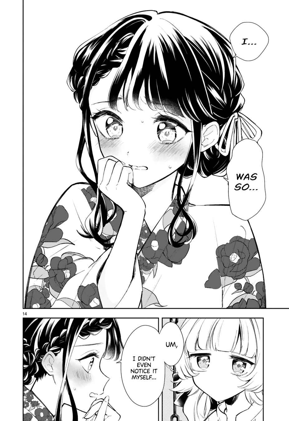 It Shows on Your Face, Ichijou-San Chapter 16 page 12