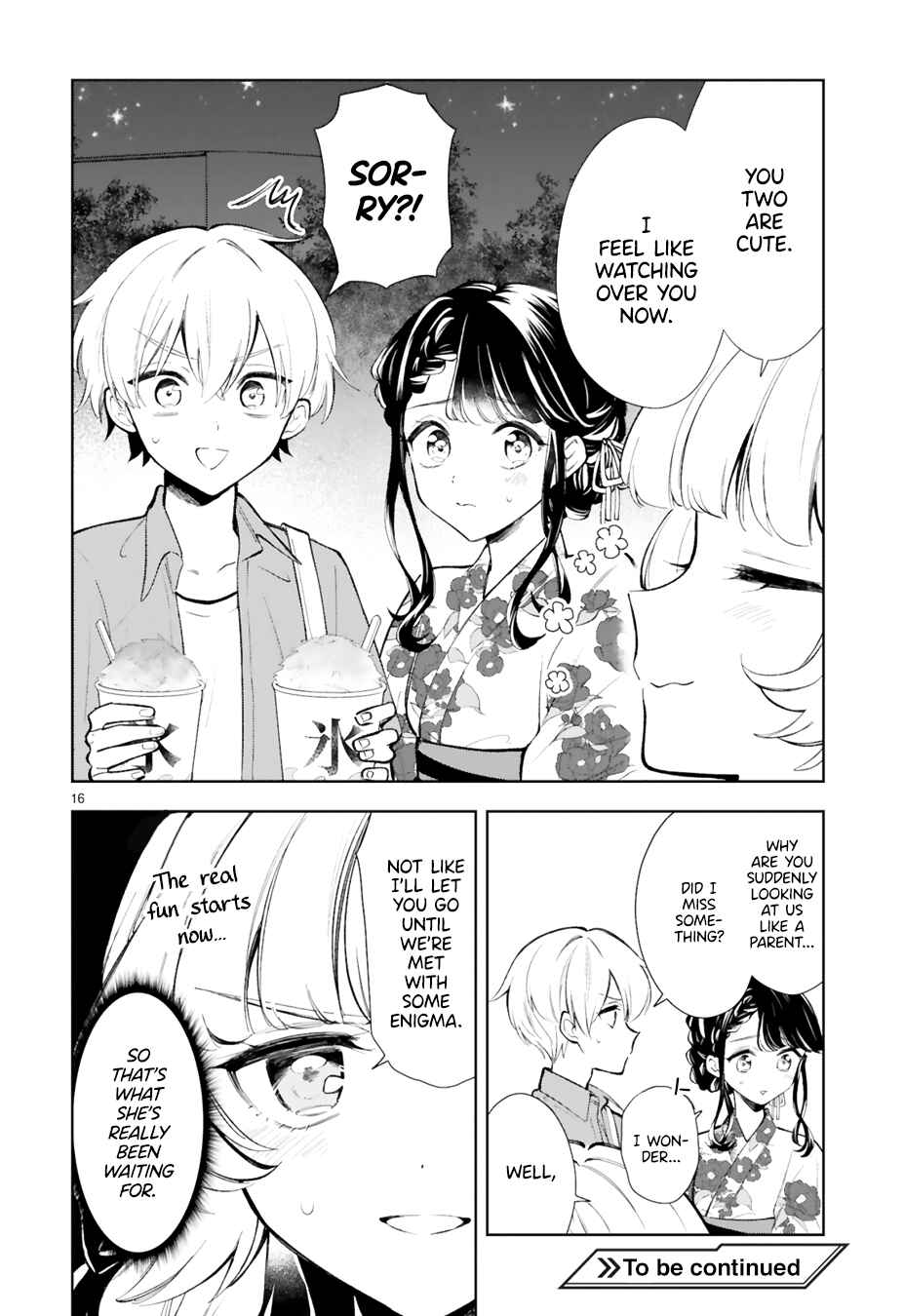 It Shows on Your Face, Ichijou-San Chapter 16 page 14