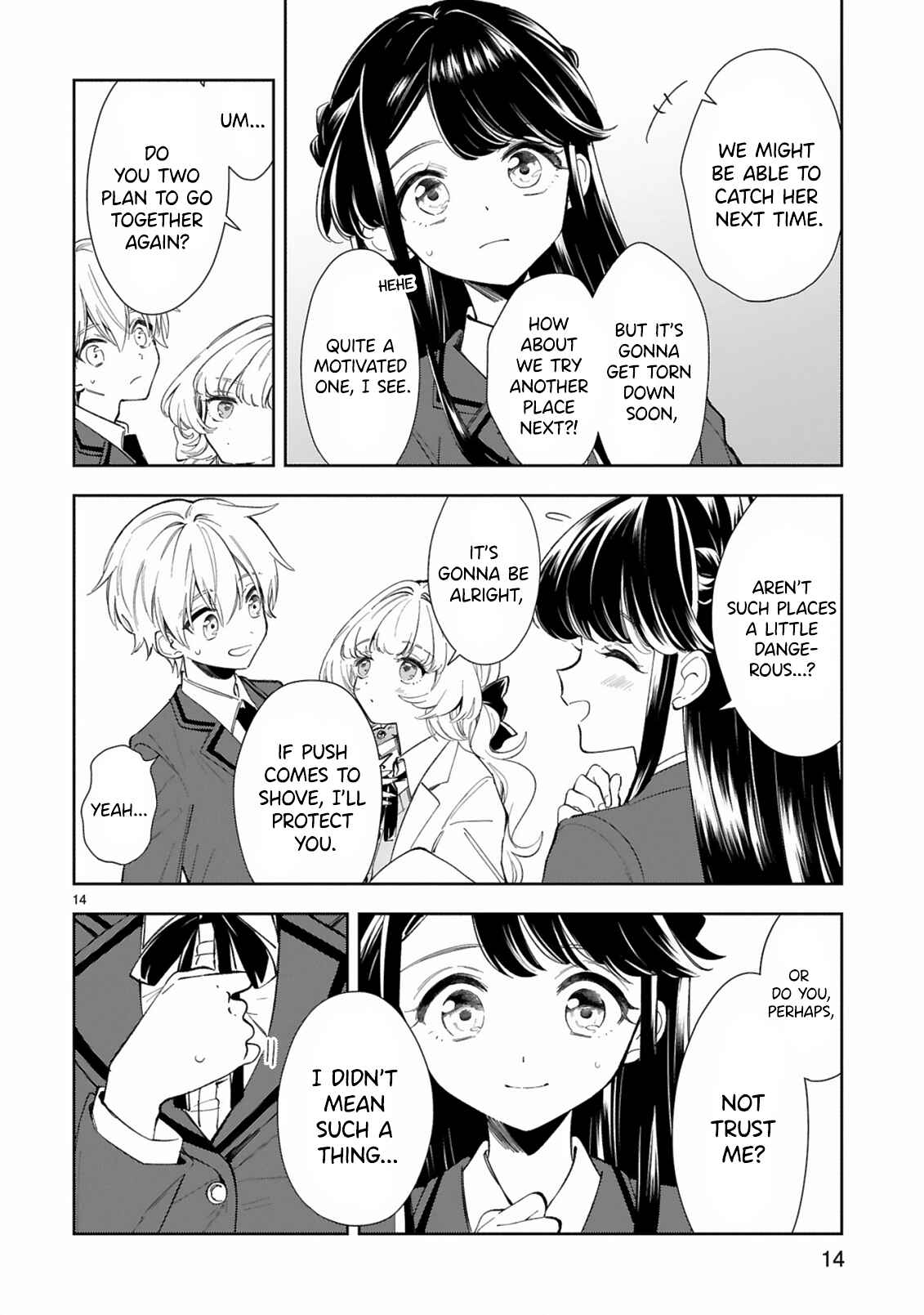 It Shows on Your Face, Ichijou-San Chapter 6 page 13