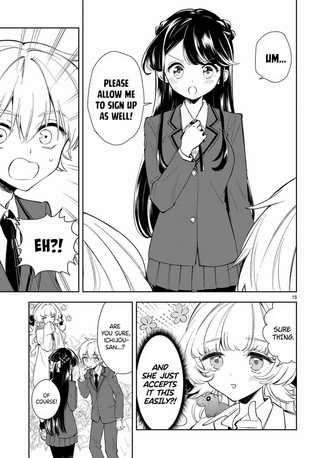 It Shows on Your Face, Ichijou-San Chapter 6 page 14