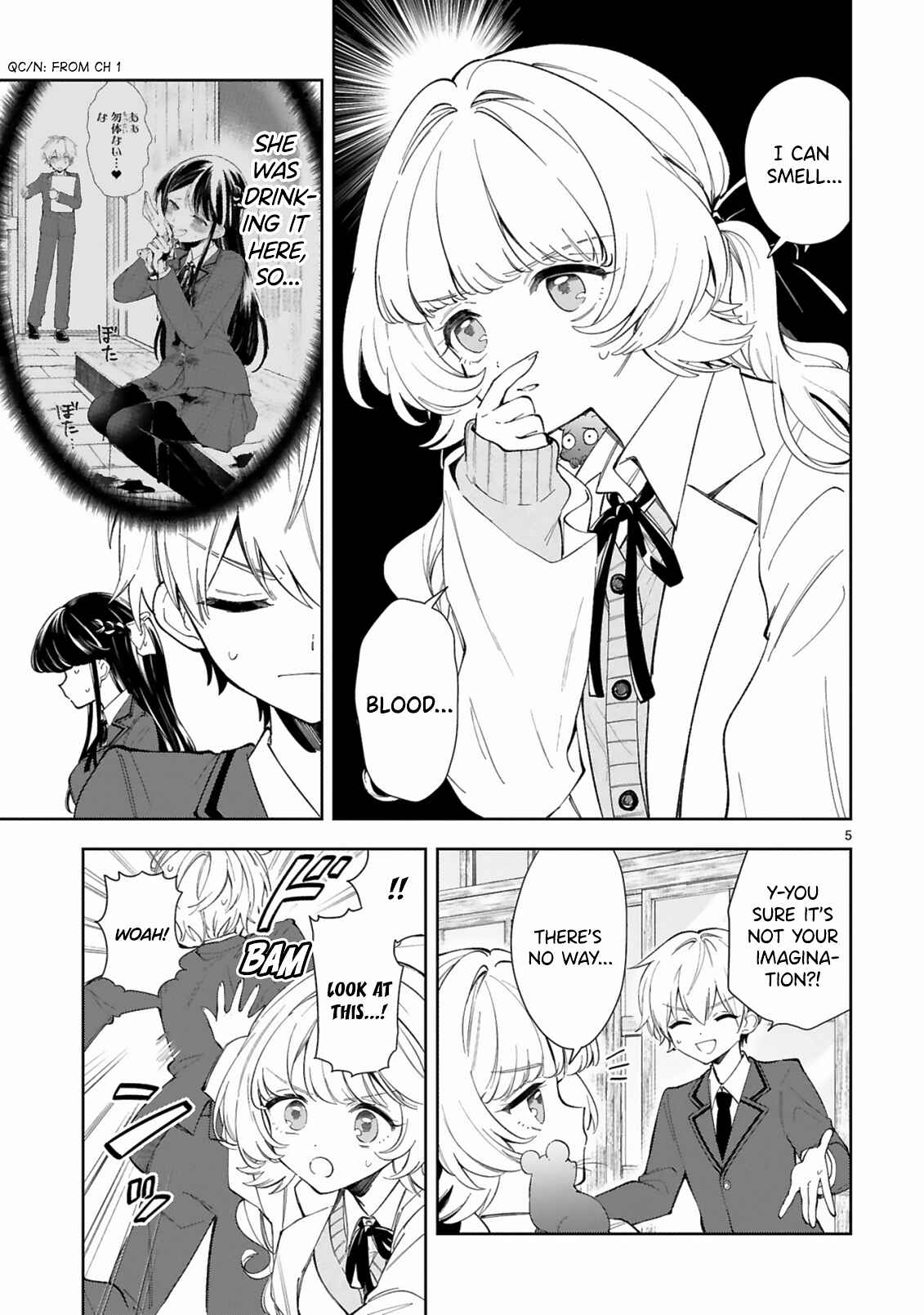 It Shows on Your Face, Ichijou-San Chapter 6 page 4