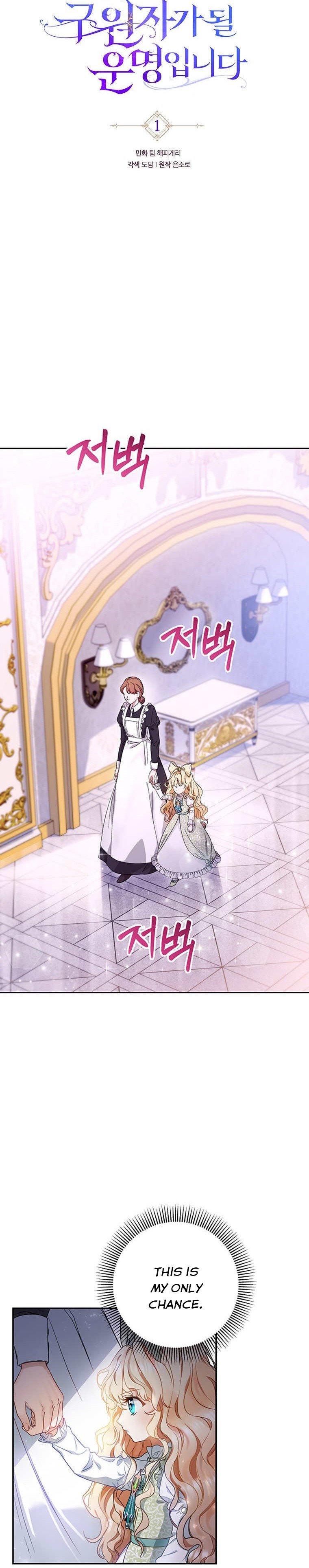 It’s My Destiny To Be The Hero’s Saviour Chapter 1 page 2