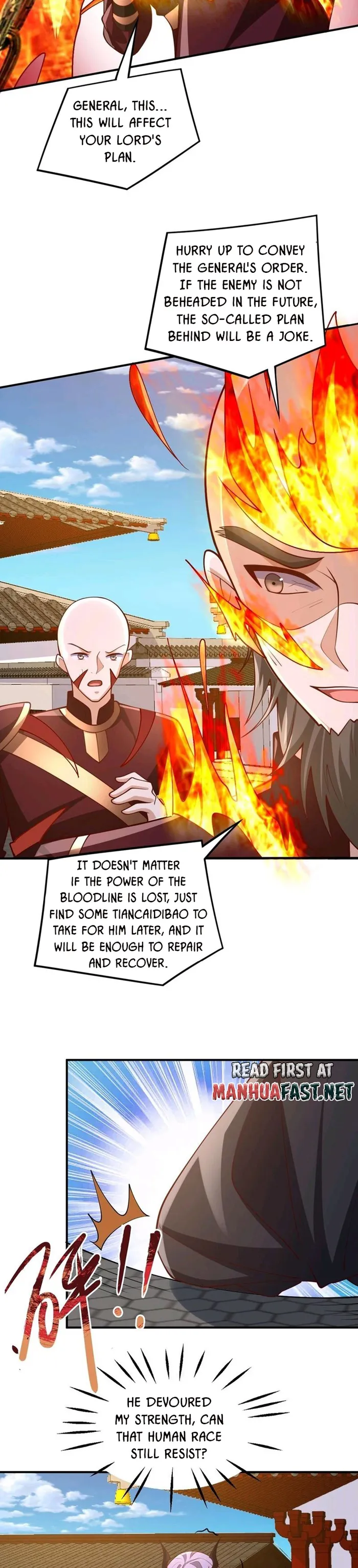 It’s Over! Empress’ Husband is Actually Invincible Chapter 201 page 3