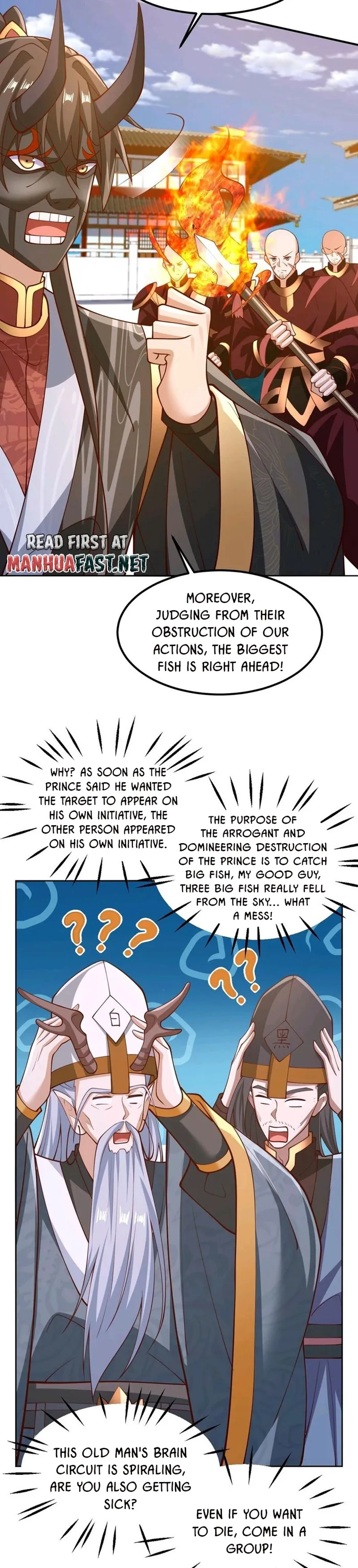 It’s Over! Empress’ Husband is Actually Invincible Chapter 201 page 7