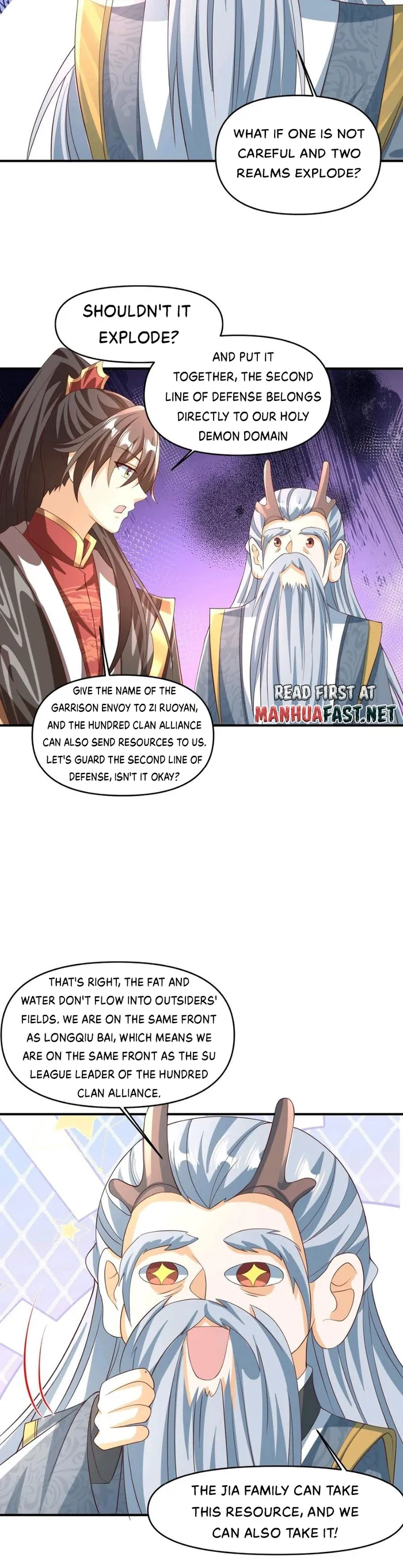 It’s Over! Empress’ Husband is Actually Invincible Chapter 244 page 9