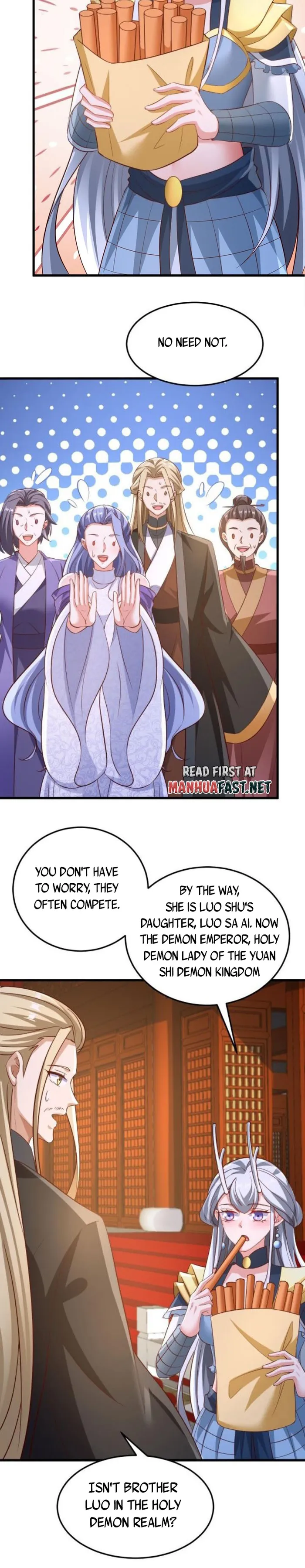 It’s Over! Empress’ Husband is Actually Invincible Chapter 253 page 1