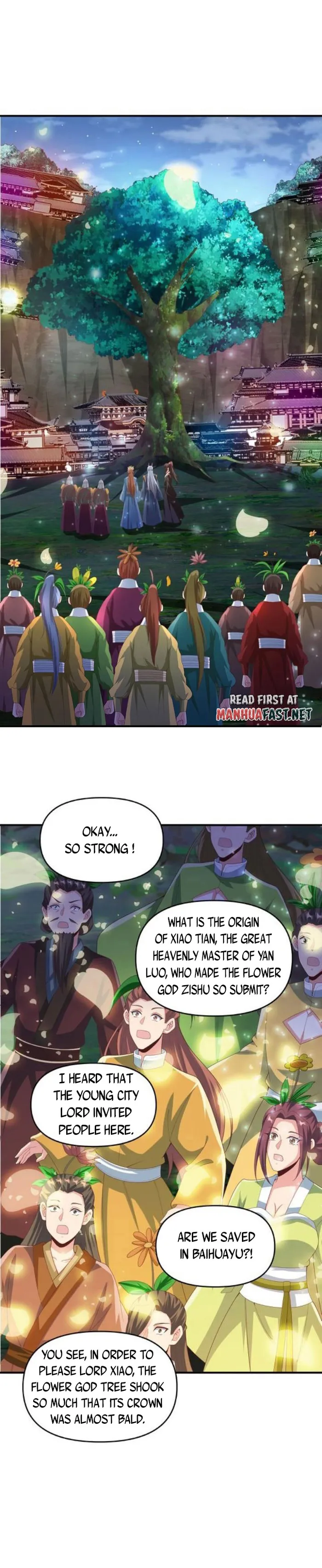 It’s Over! Empress’ Husband is Actually Invincible Chapter 256 page 1
