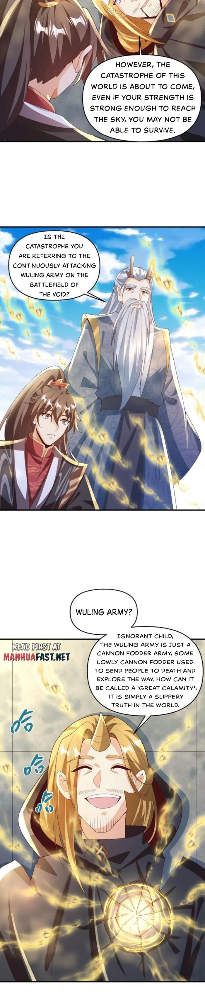 It’s Over! Empress’ Husband is Actually Invincible Chapter 266 page 1